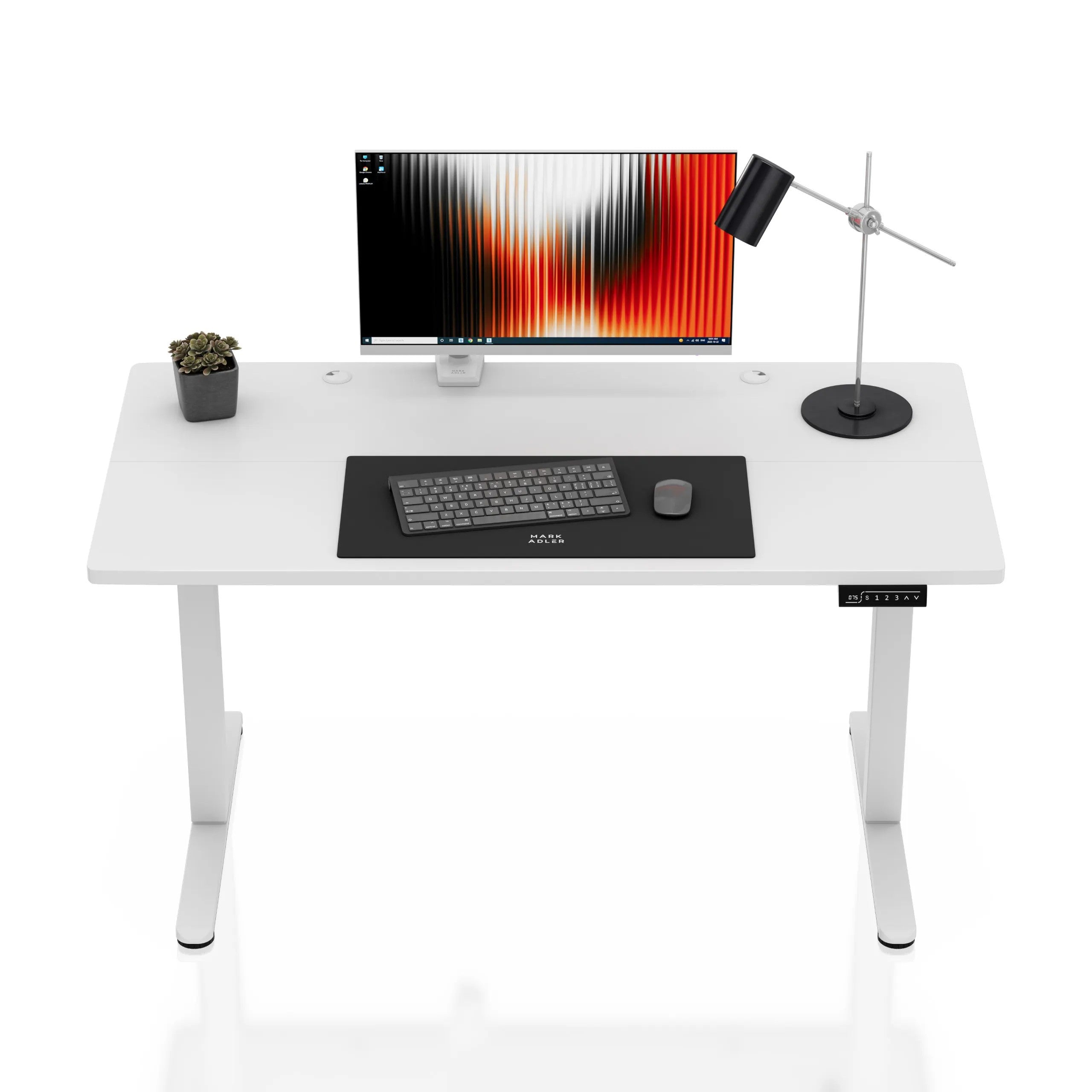 Mark Adler Leader 7.3 Weiß Höhenverstellbarer Schreibtisch