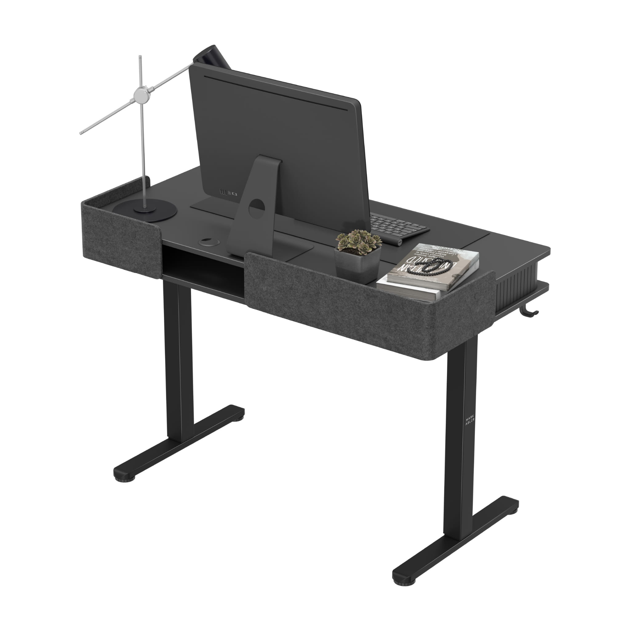 Mark Adler Leader 8.0 Schwarz elektrischer Schreibtisch