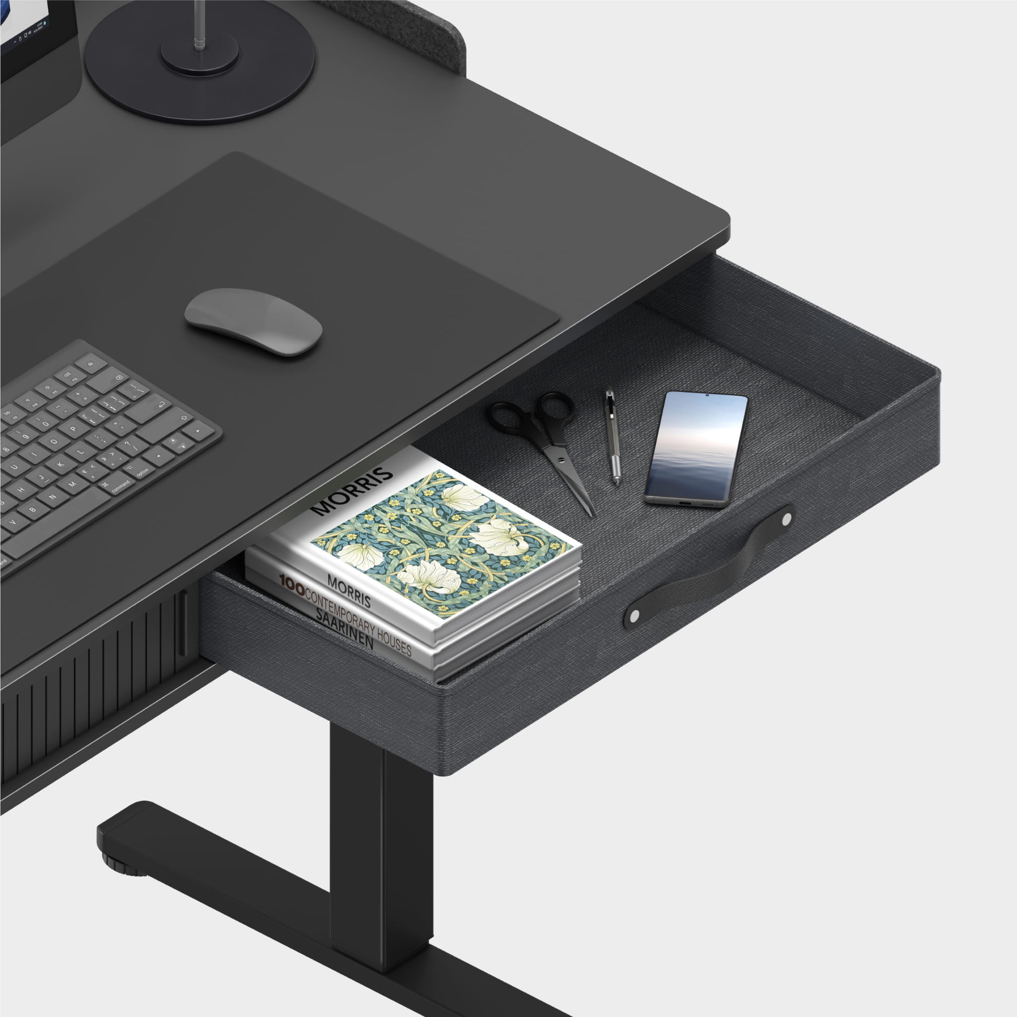 Mark Adler Leader 8.0 Schwarz elektrischer Schreibtisch