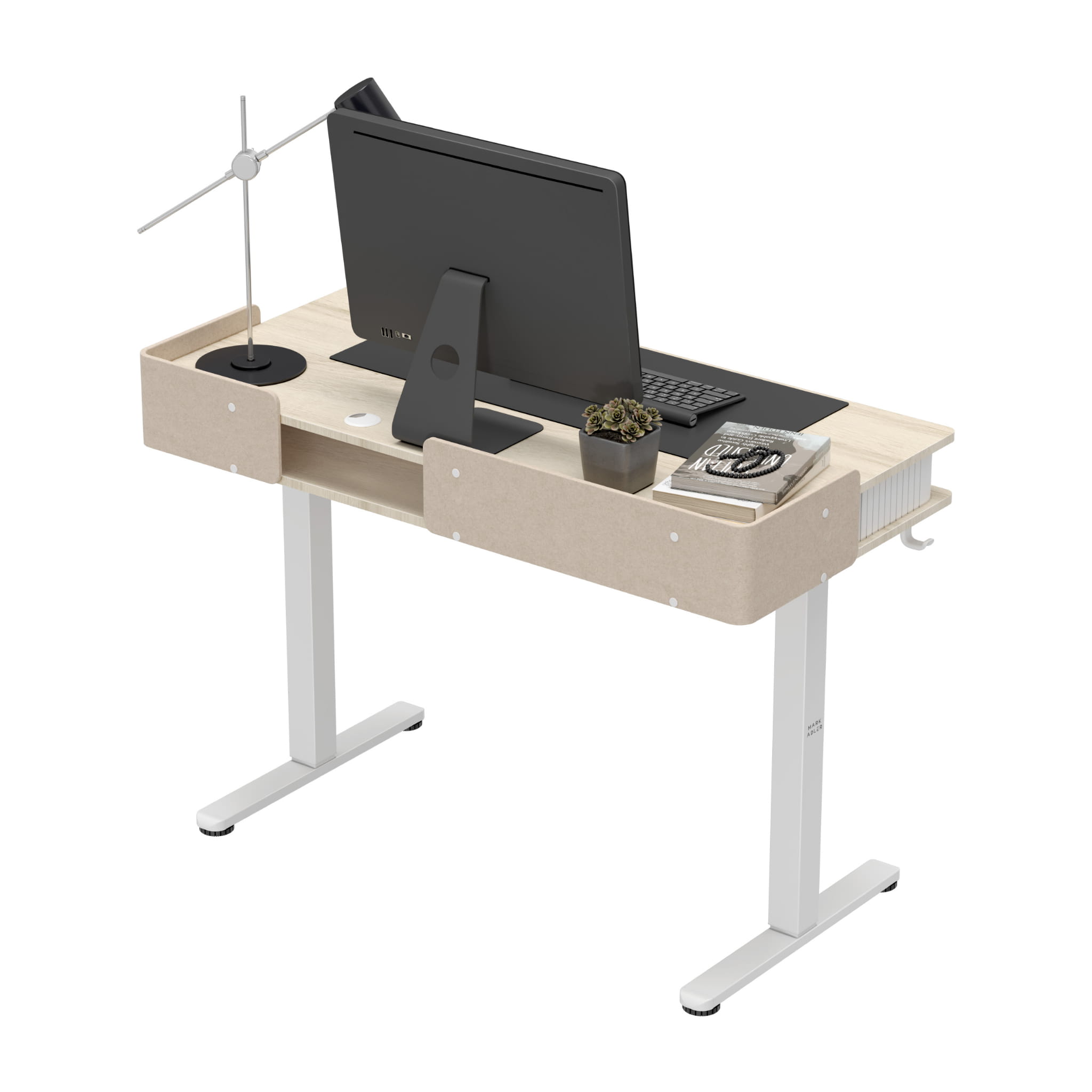 Mark Adler Leader 8.0 Weiß elektrischer Schreibtisch