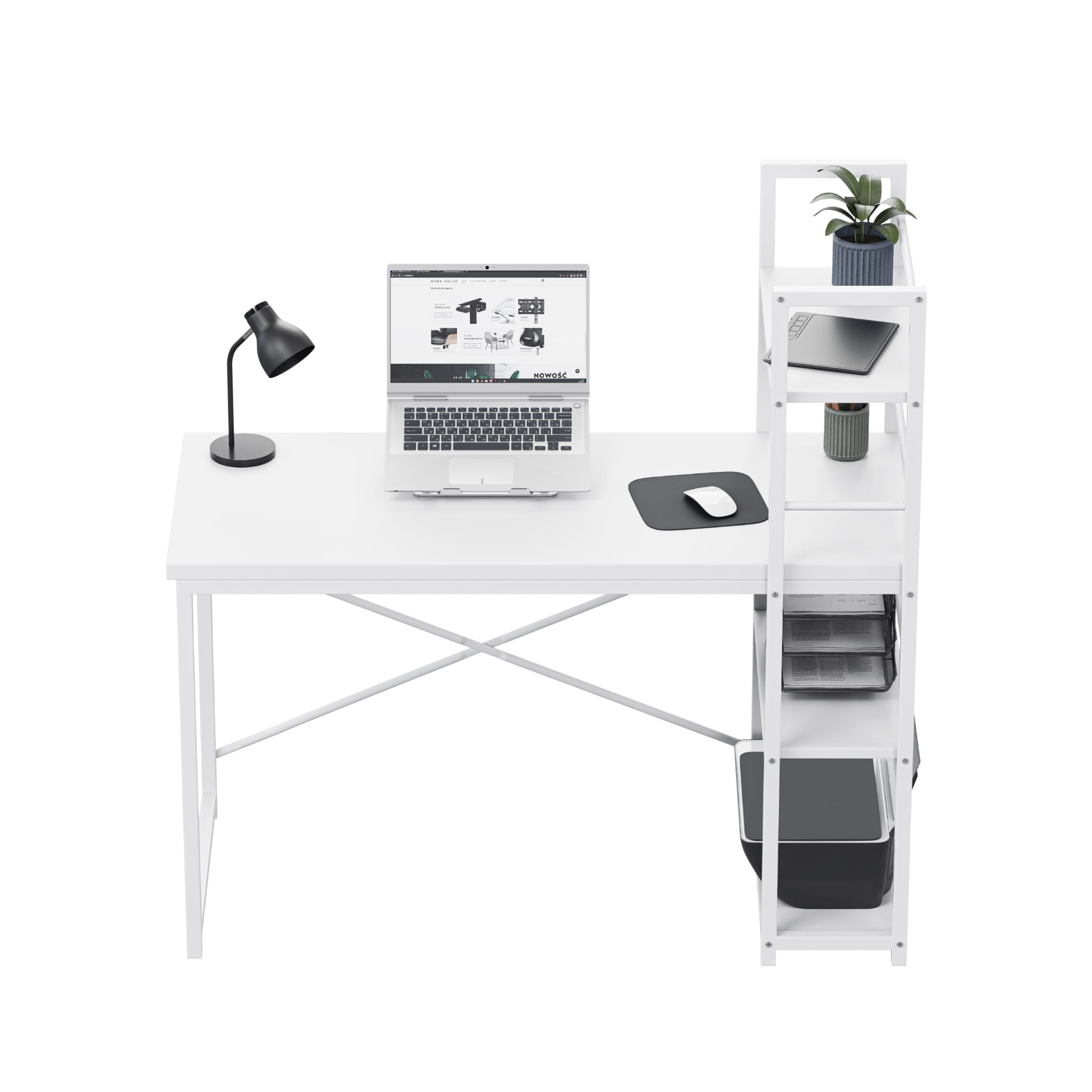 Mark Adler Leader 4.0 Weiß Schreibtisch