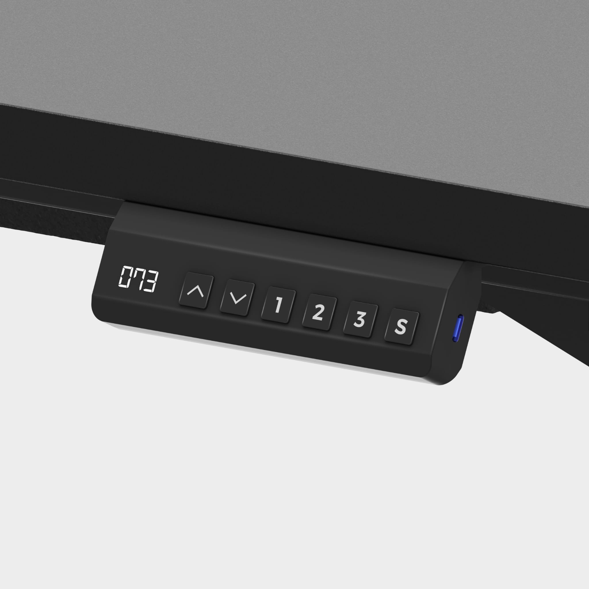 Mark Adler Leader 9.3 Schwarz elektrischer Schreibtisch