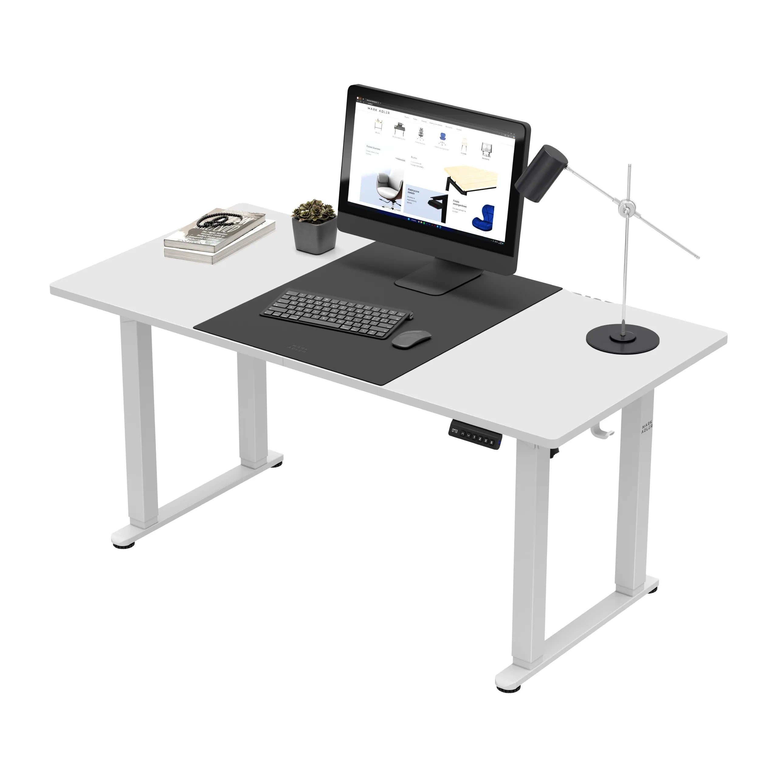 Mark Adler Leader 9.3 Weiß elektrischer Schreibtisch