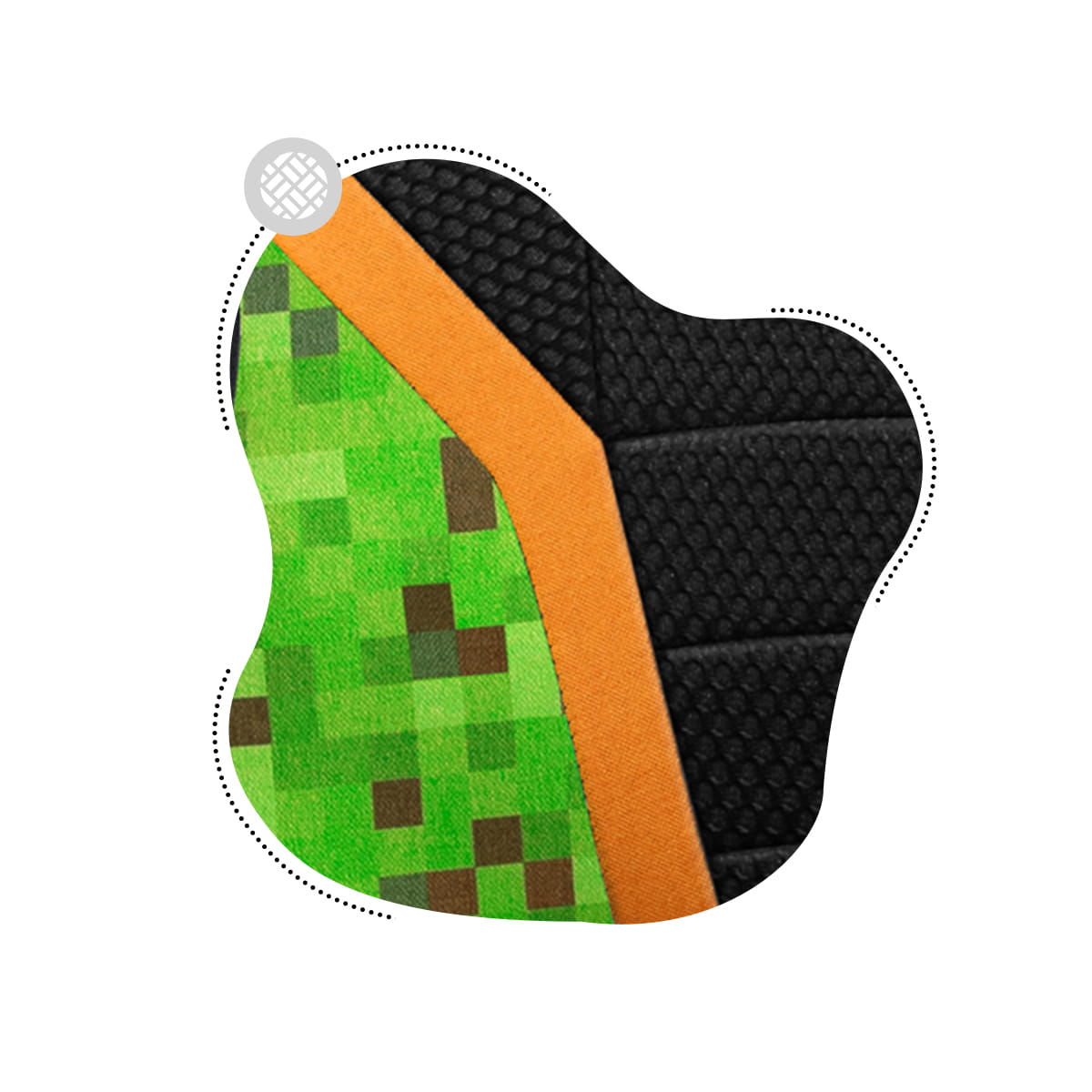 HUZARO RANGER 1.0 Pixel Mesh Gaming-Stuhl für Kinder