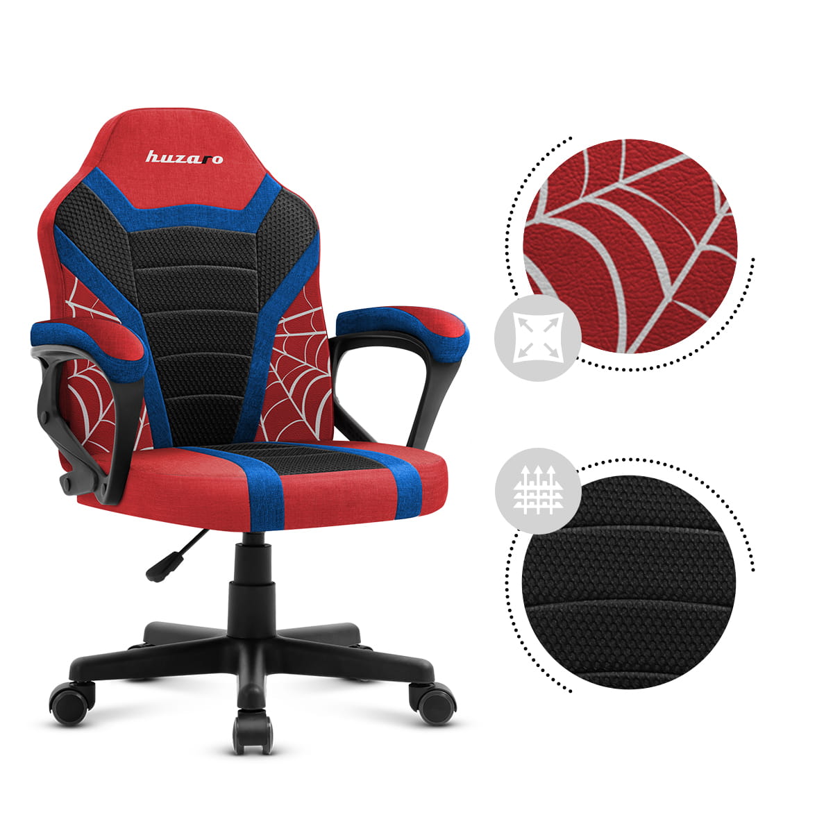 Huzaro Ranger 1.0 Spider Mesh Gaming-Stuhl für Kinder