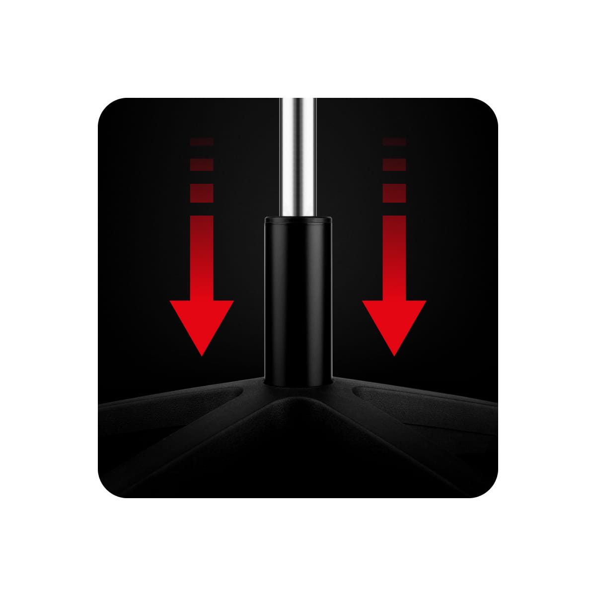 Universal-Gasdruckzylinder für Drehstühle 