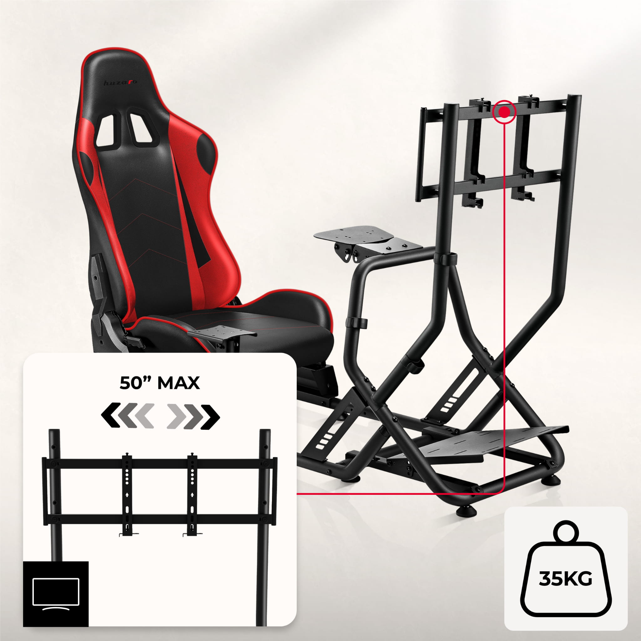 Huzaro Speed 6.0 Renncockpit