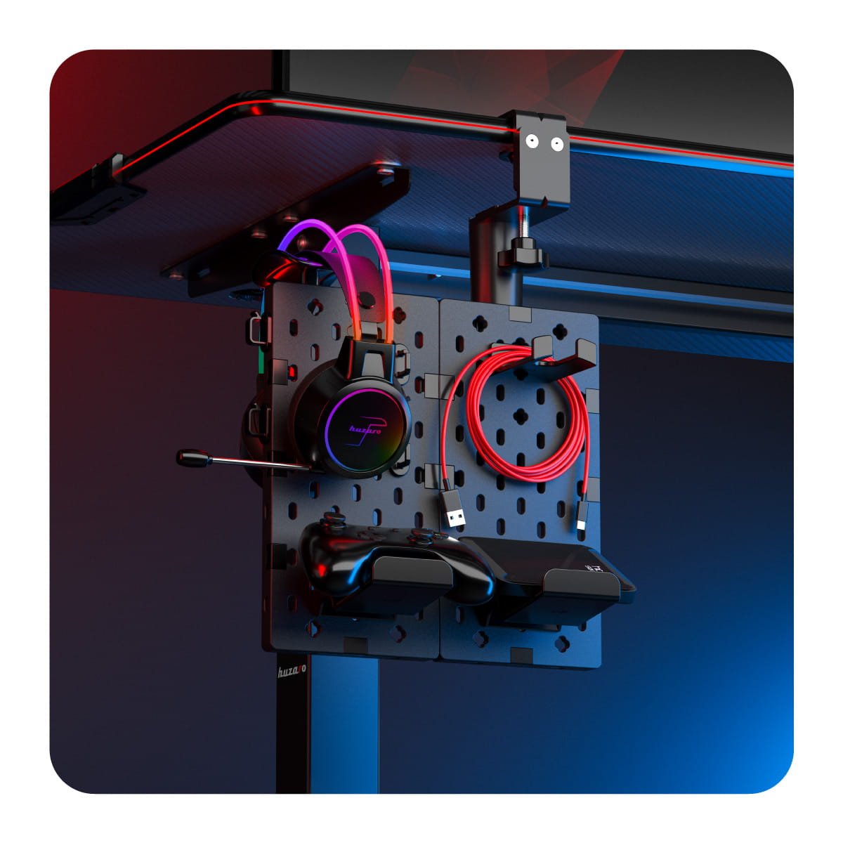 Huzaro Sync 3.0 Organisationswand für Schreibtische