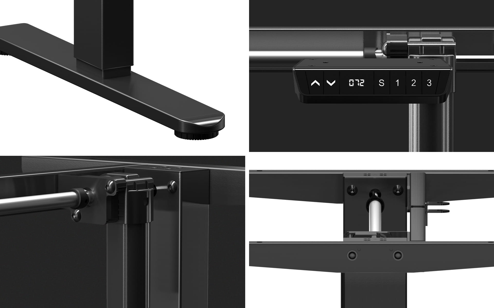 MARK ADLER Xeno 4.1 Elektrischer Schreibtischständer Schwarz