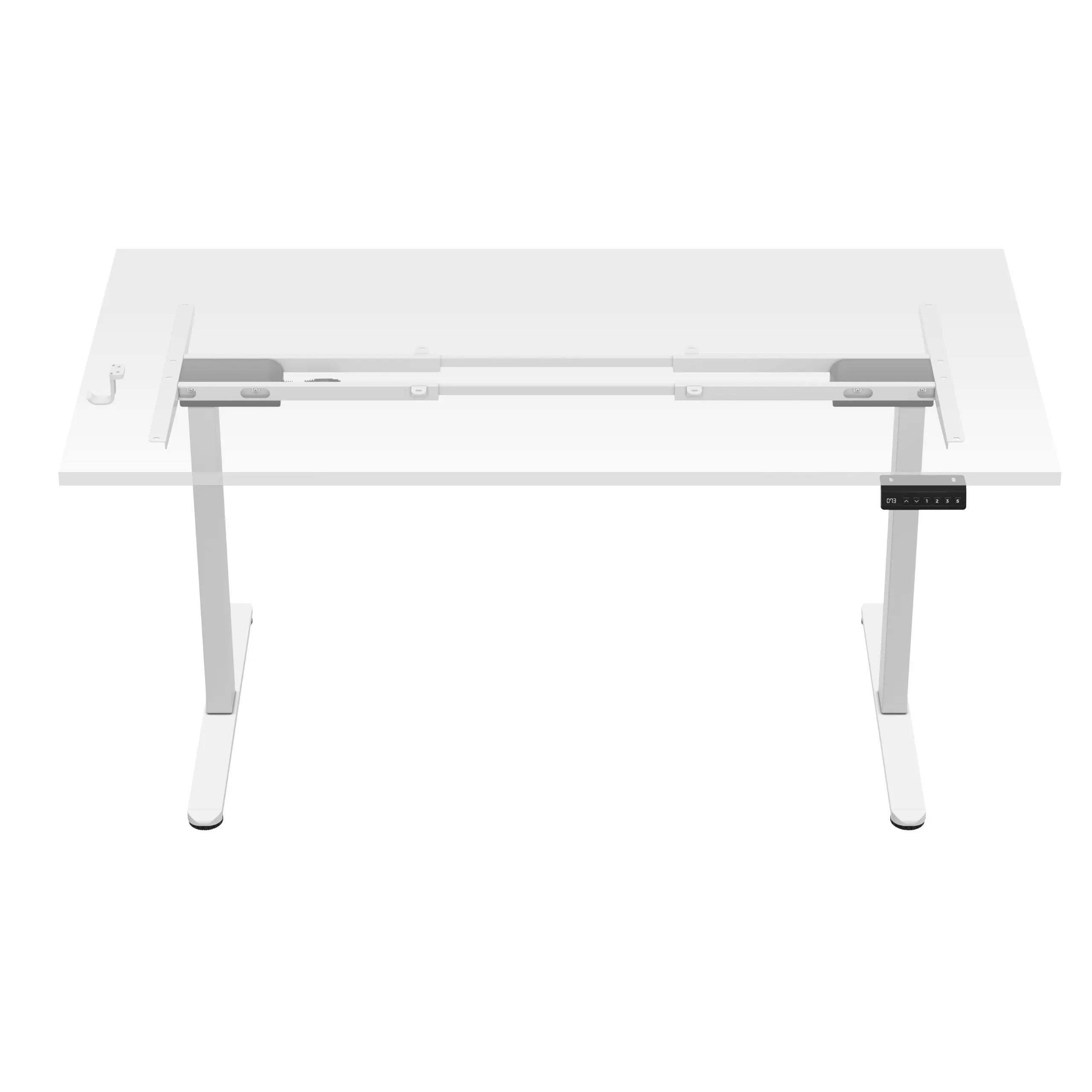 Mark Adler Xeno 4.5 Elektrischer Schreibtischrahmen mit zwei Motoren, Weiß 