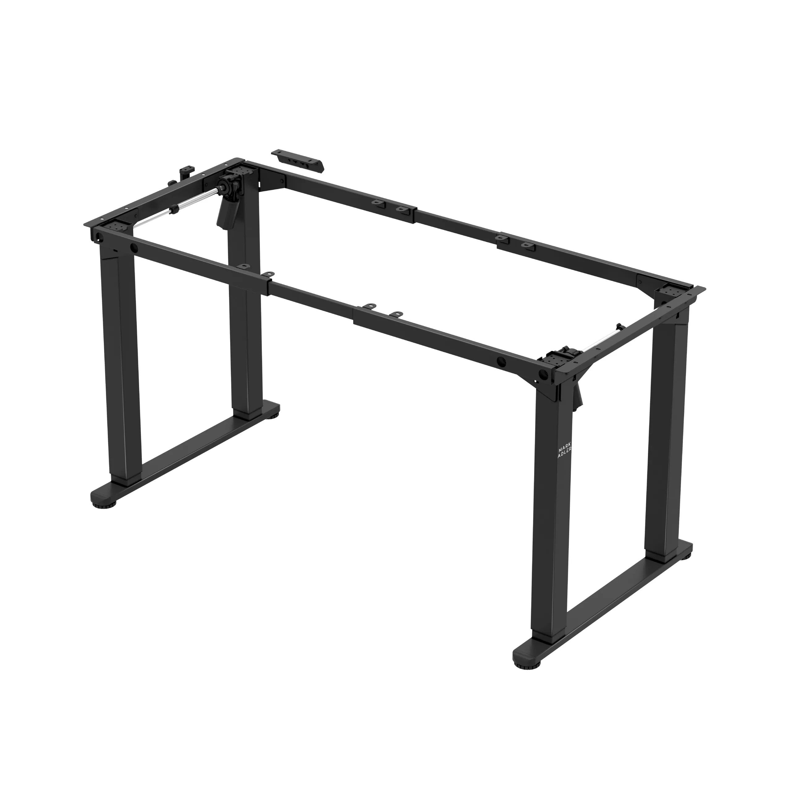 Mark Adler Xeno 5.0 Schwarzer elektrischer Schreibtischrahmen mit zwei Motoren 