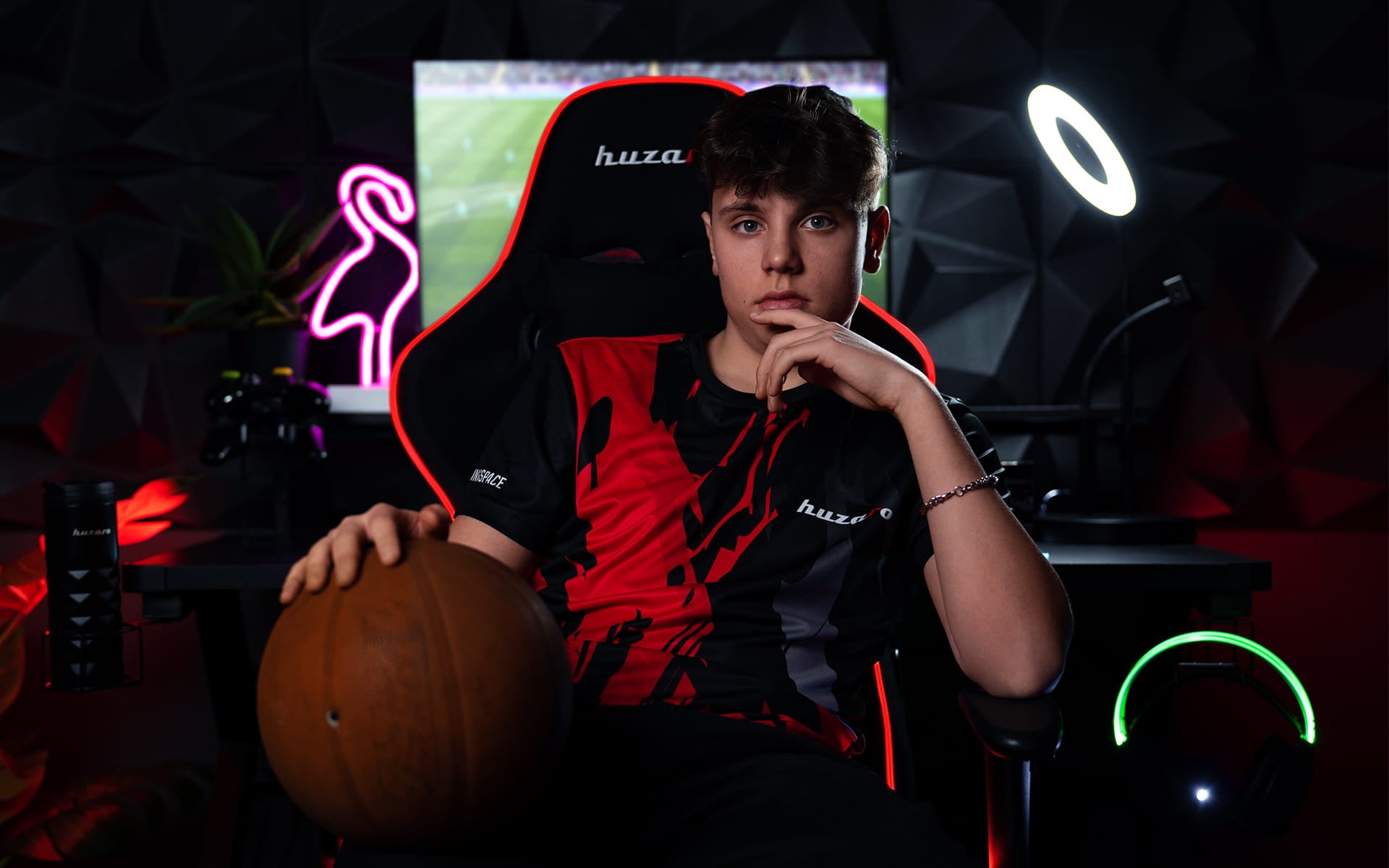 Huzaro Gaming-T-Shirt Größe XS 