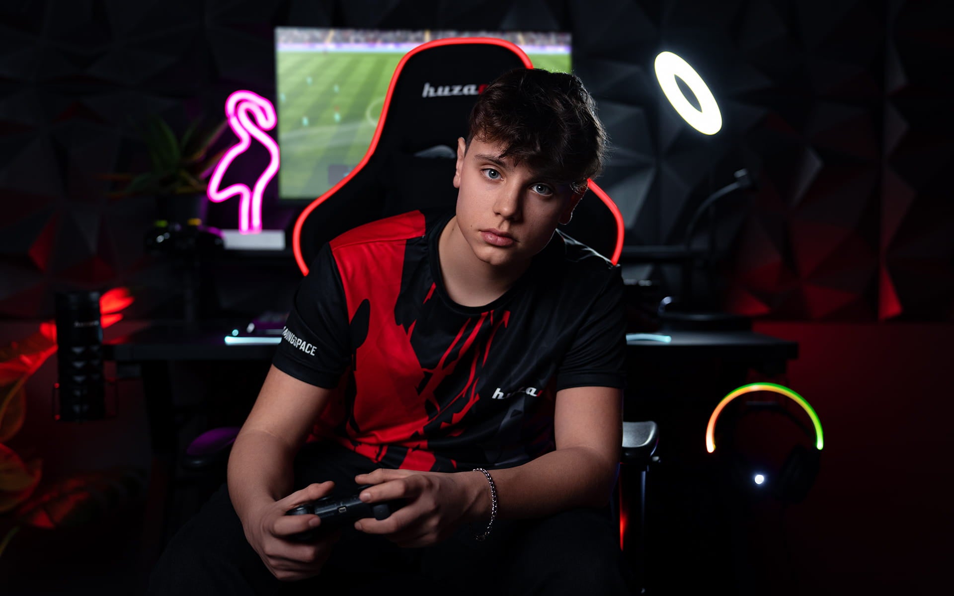 Huzaro Gaming-T-Shirt Größe L 