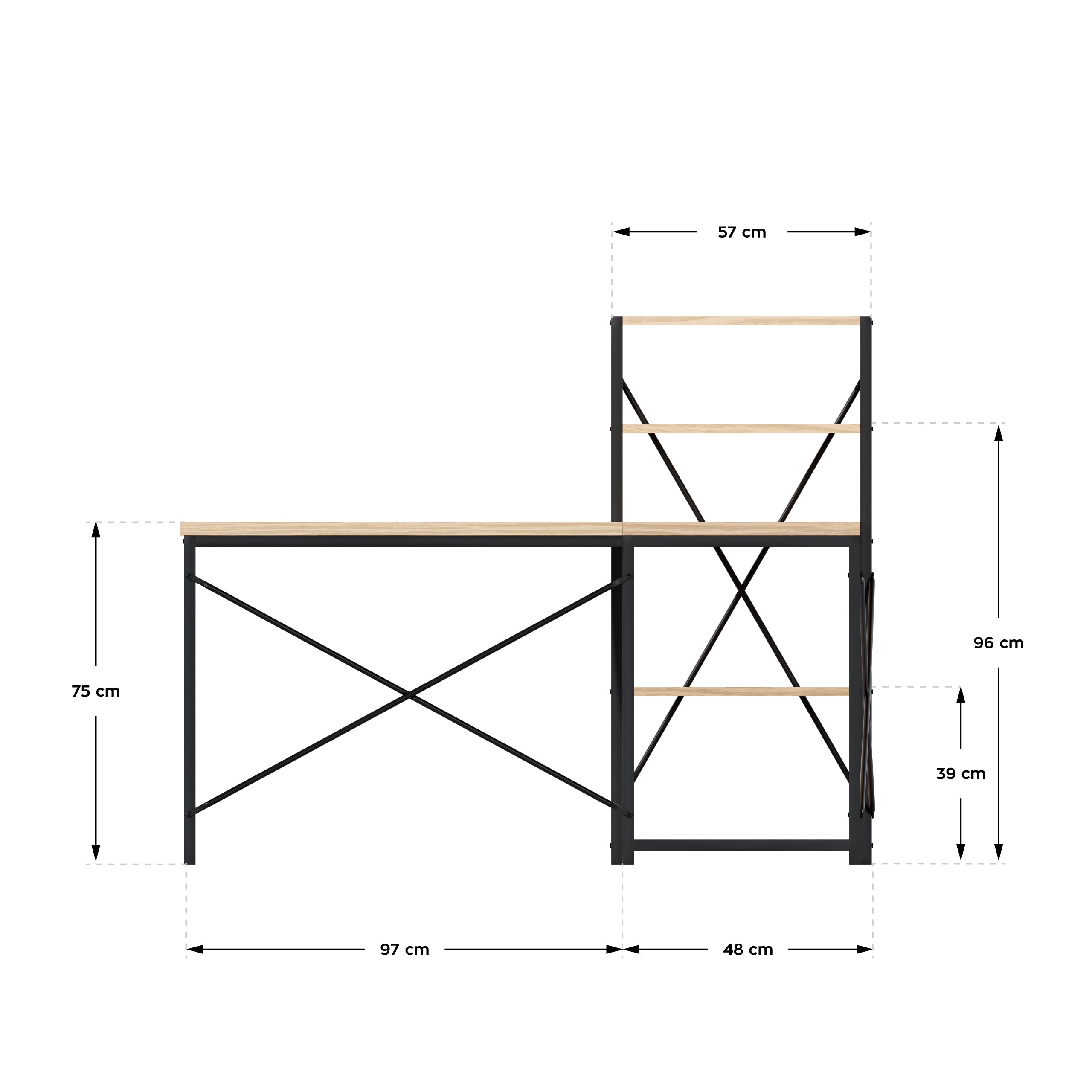 Mark Adler Leader 5.9 Eckschreibtisch