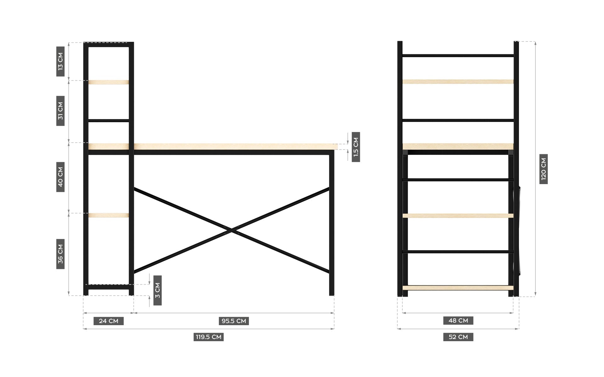 Mark Adler Leader 4.0 Schreibtisch