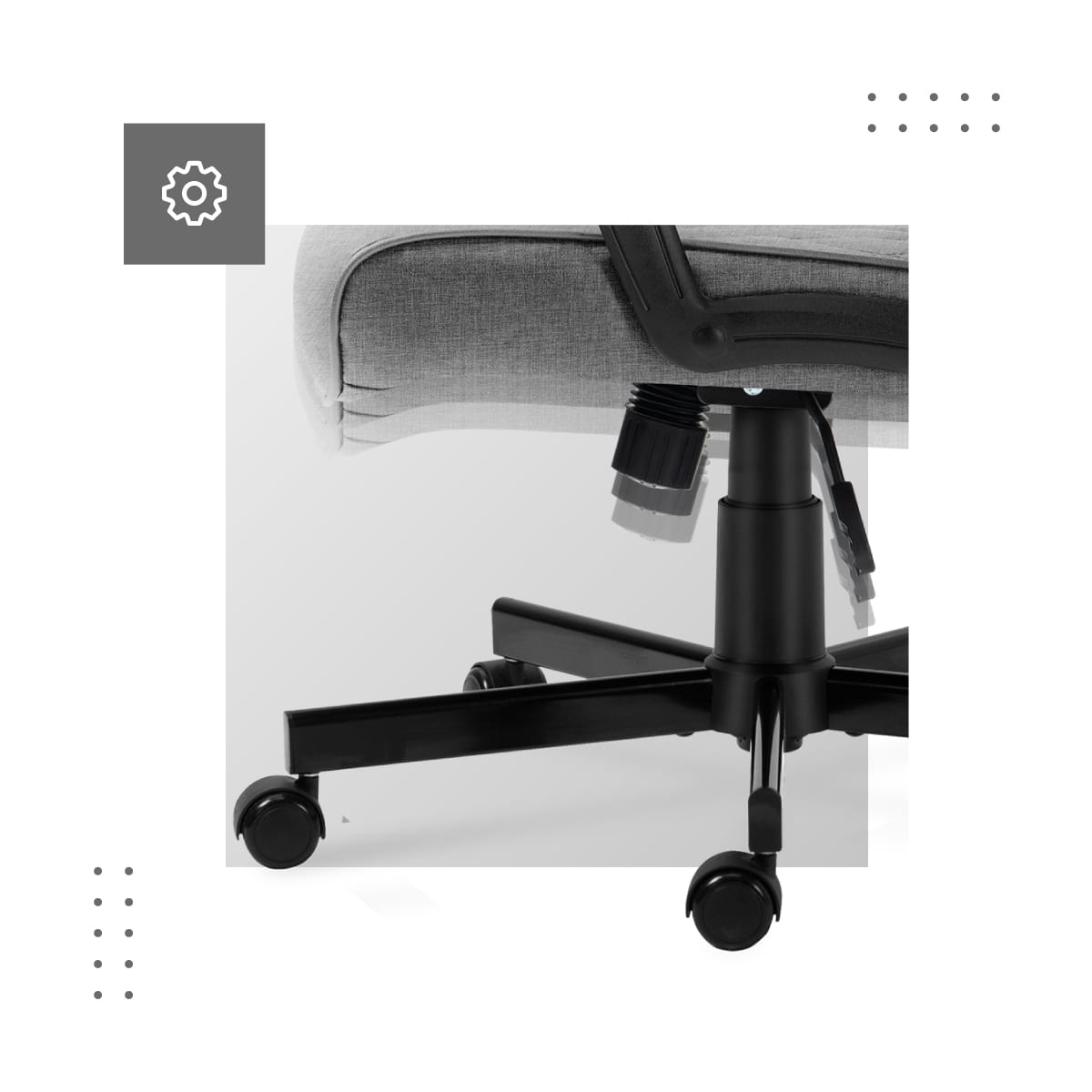 Mark Adler Boss 3.2 Bürostuhl Grau