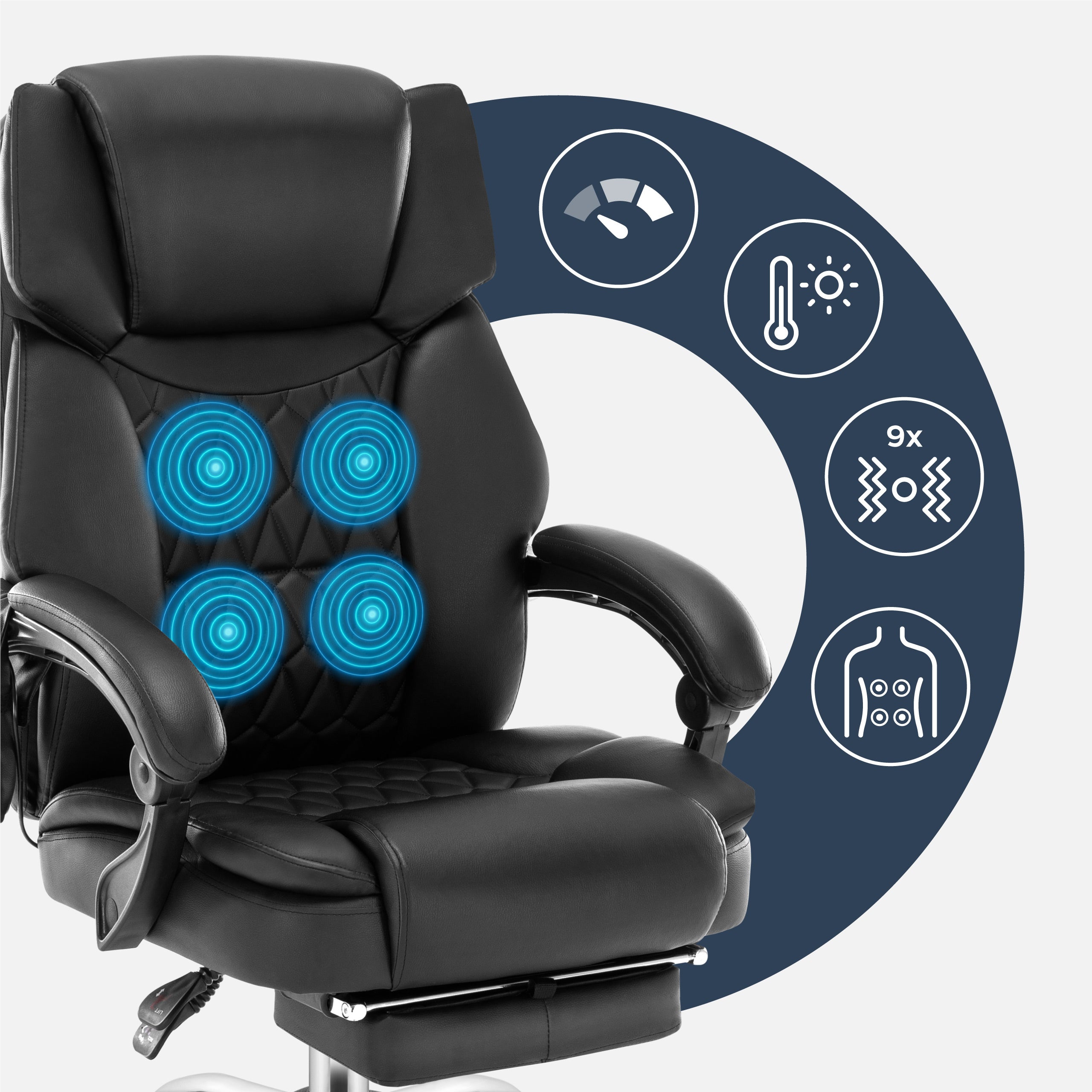 Mark Adler Boss 6.0 Massage-Bürostuhl