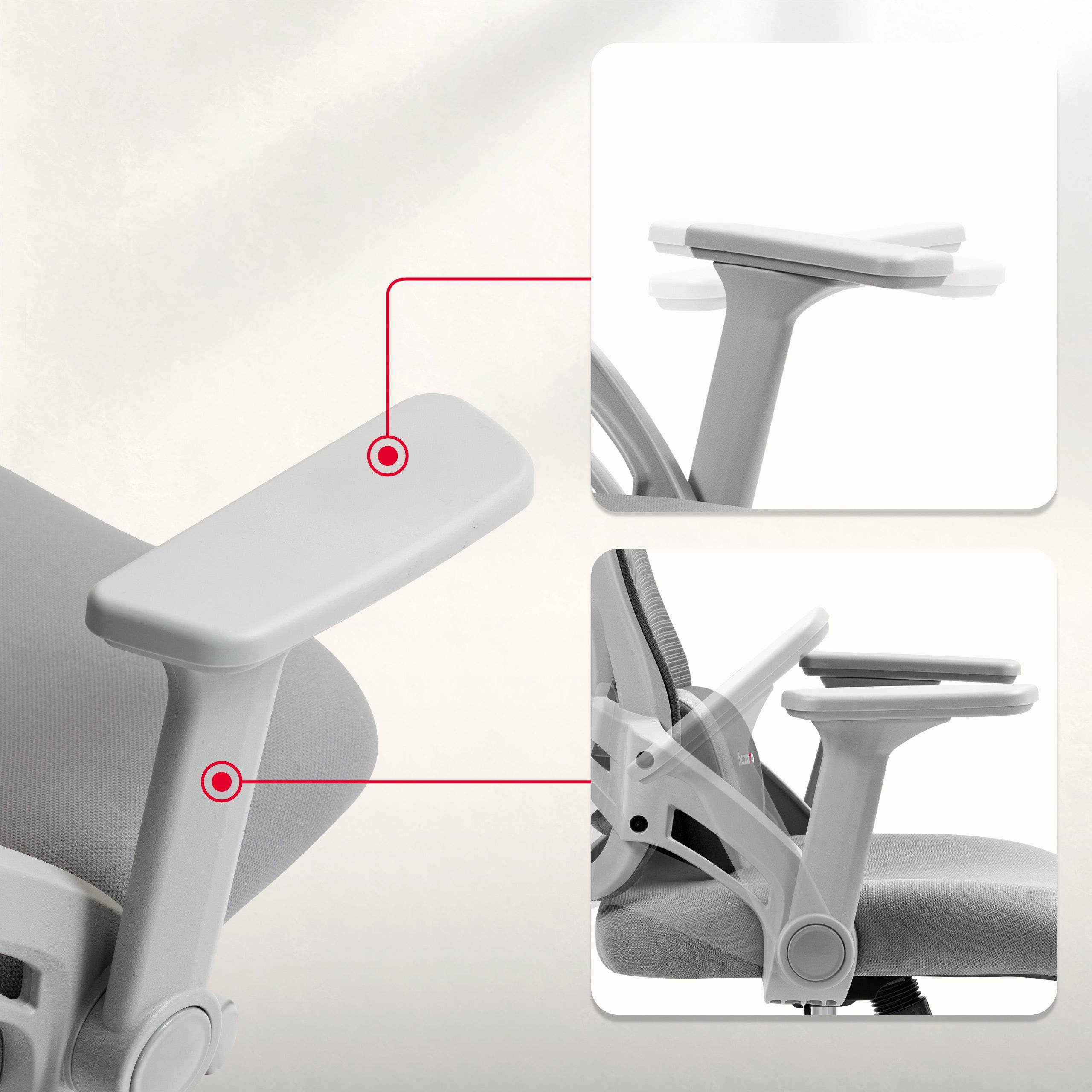 Huzaro Combat 2.7 Gaming-Stuhl Grey