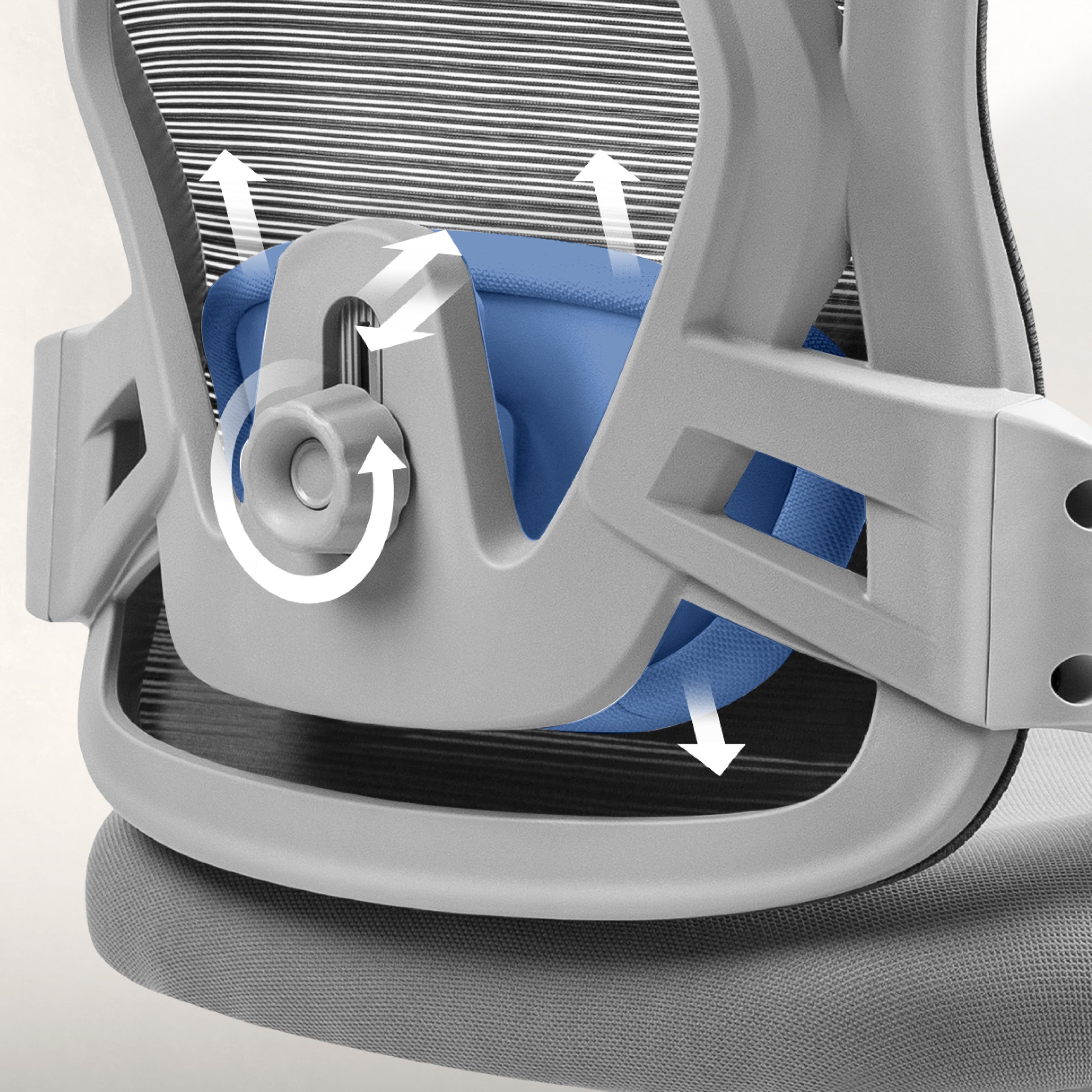 Huzaro Combat 2.7 Gaming-Stuhl Grey