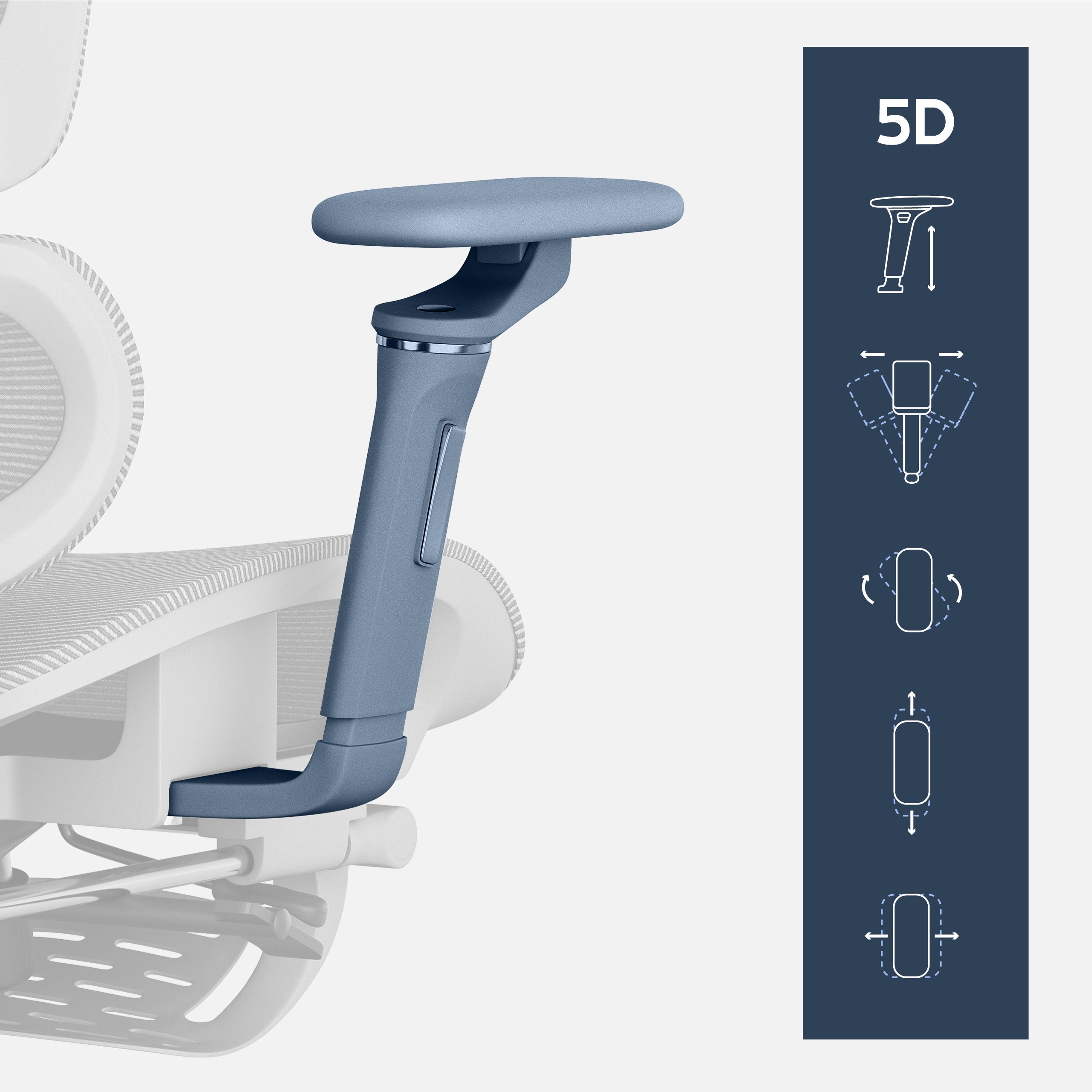 Mark Adler Expert 7.9 Grau Ergonomischer Bürostuhl