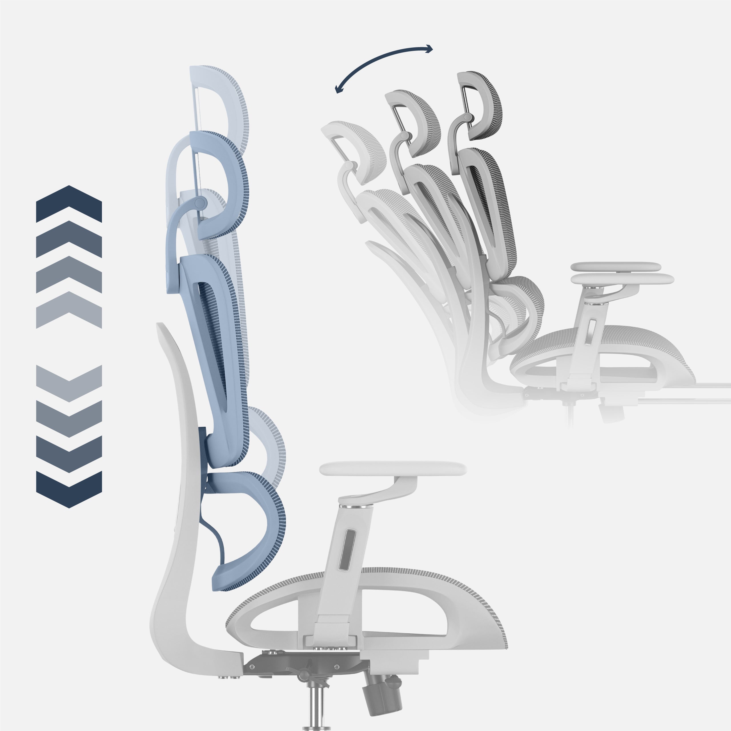 Mark Adler Expert 7.9 Grau Ergonomischer Bürostuhl