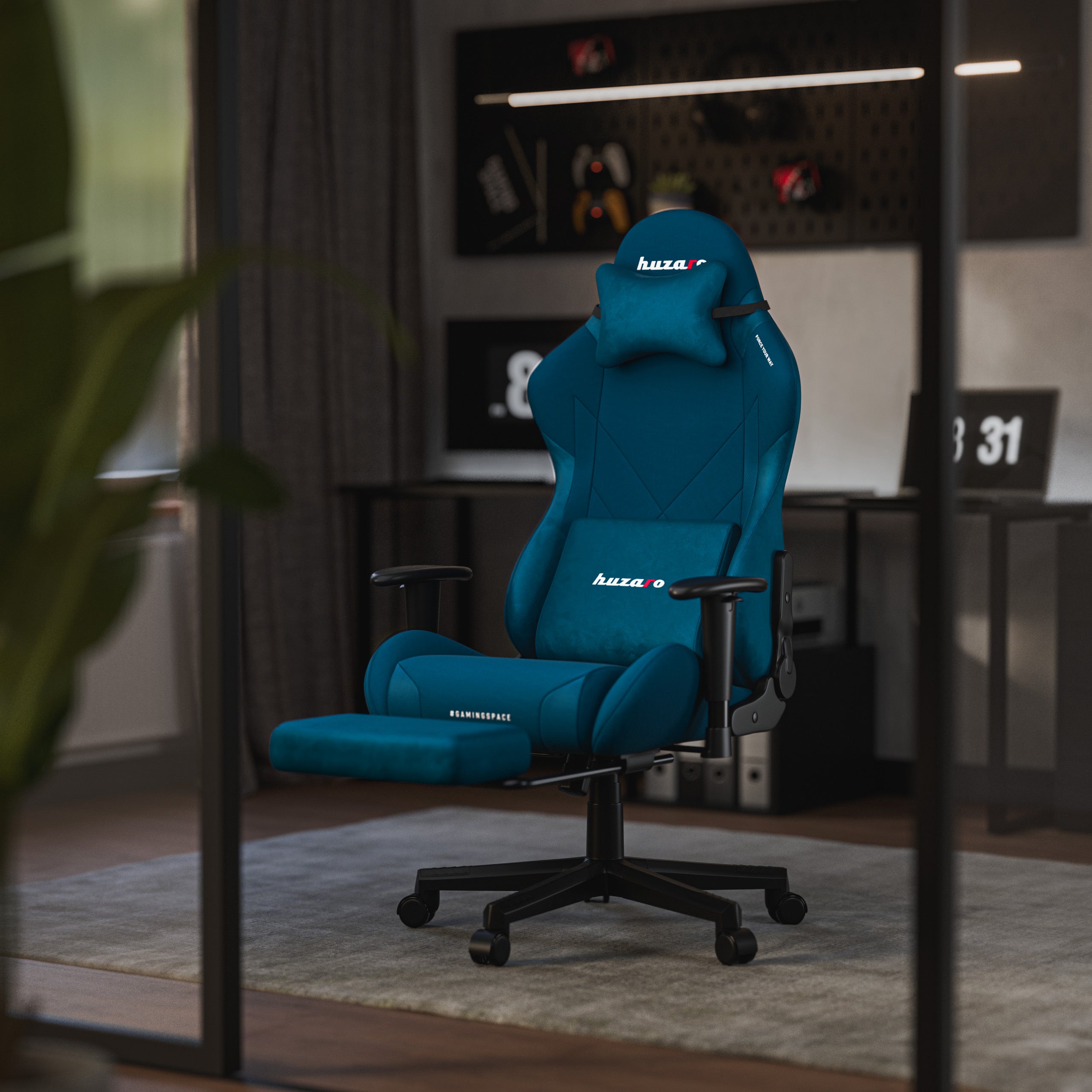 Huzaro Force 5.7 Blauer Gaming-Stuhl