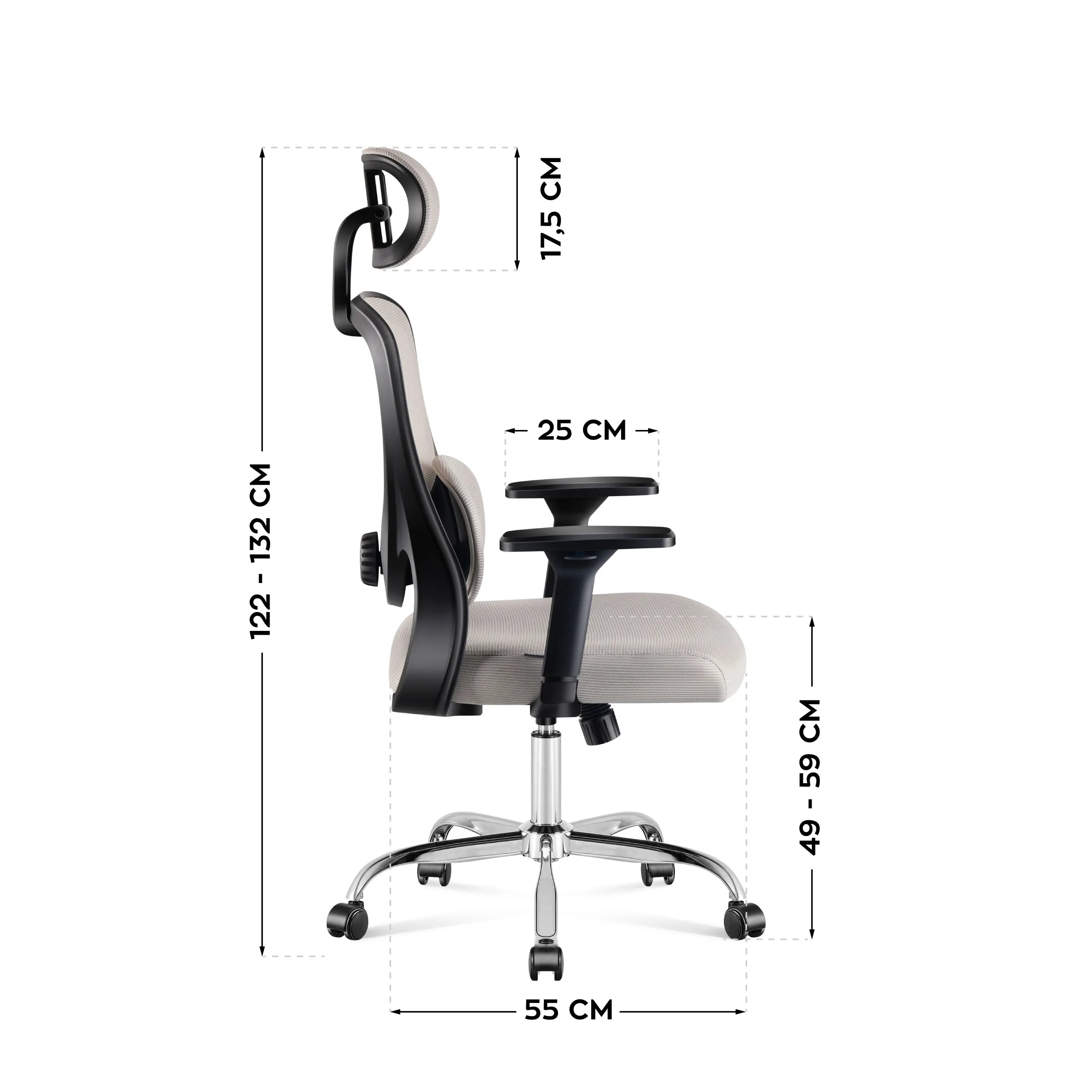 Mark Adler Manager 3.2 Grau ergonomischer Stuhl