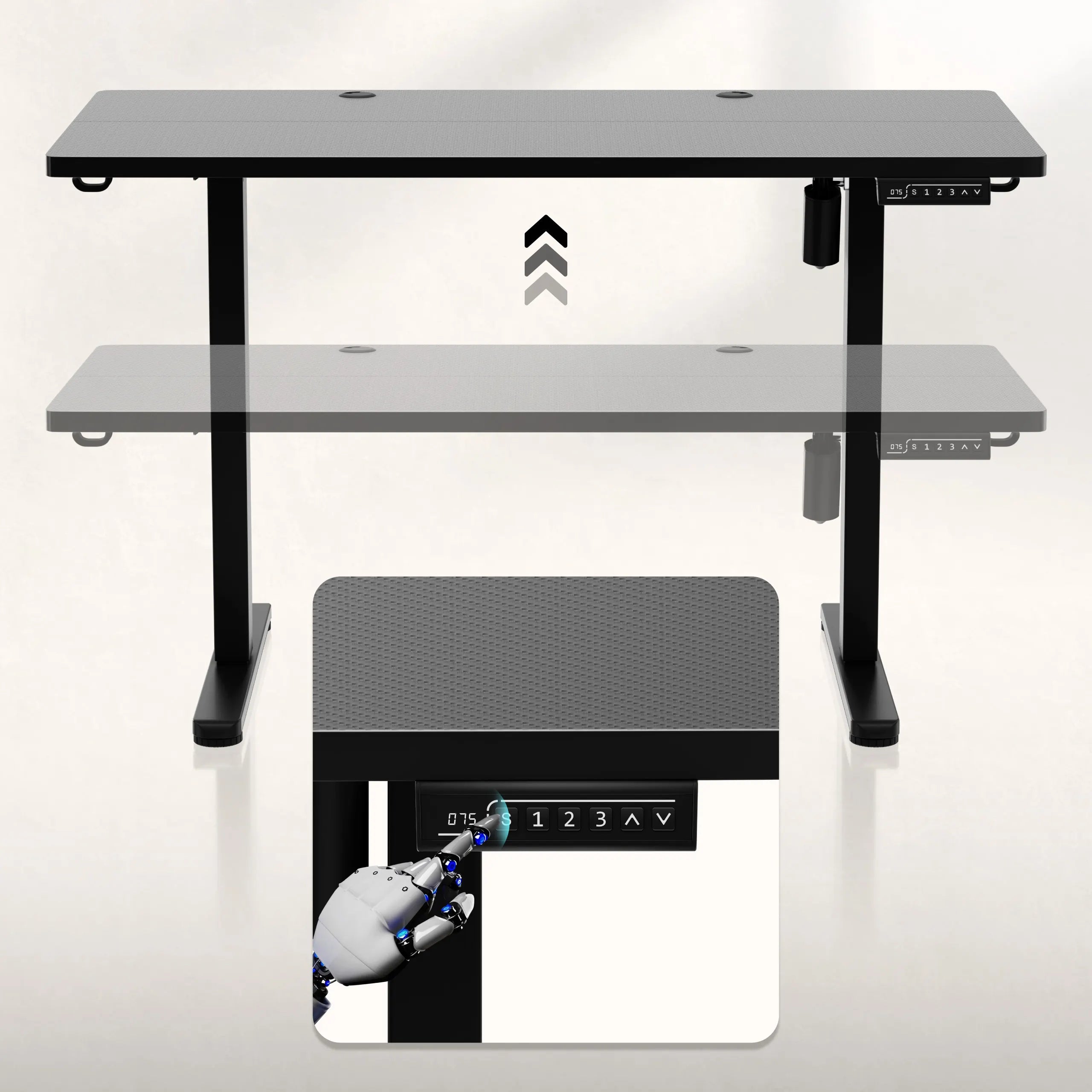 ErgoHub Flex Bedienpanel mit Speicherfunktion