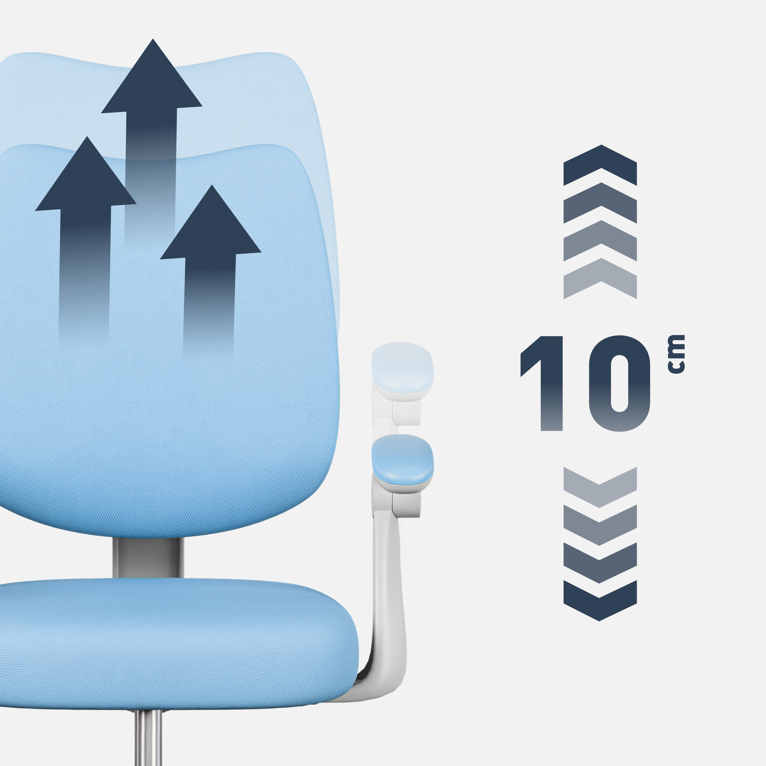 Mark Adler Junior 4.6 Blau ergonomischer Kinderstuhl