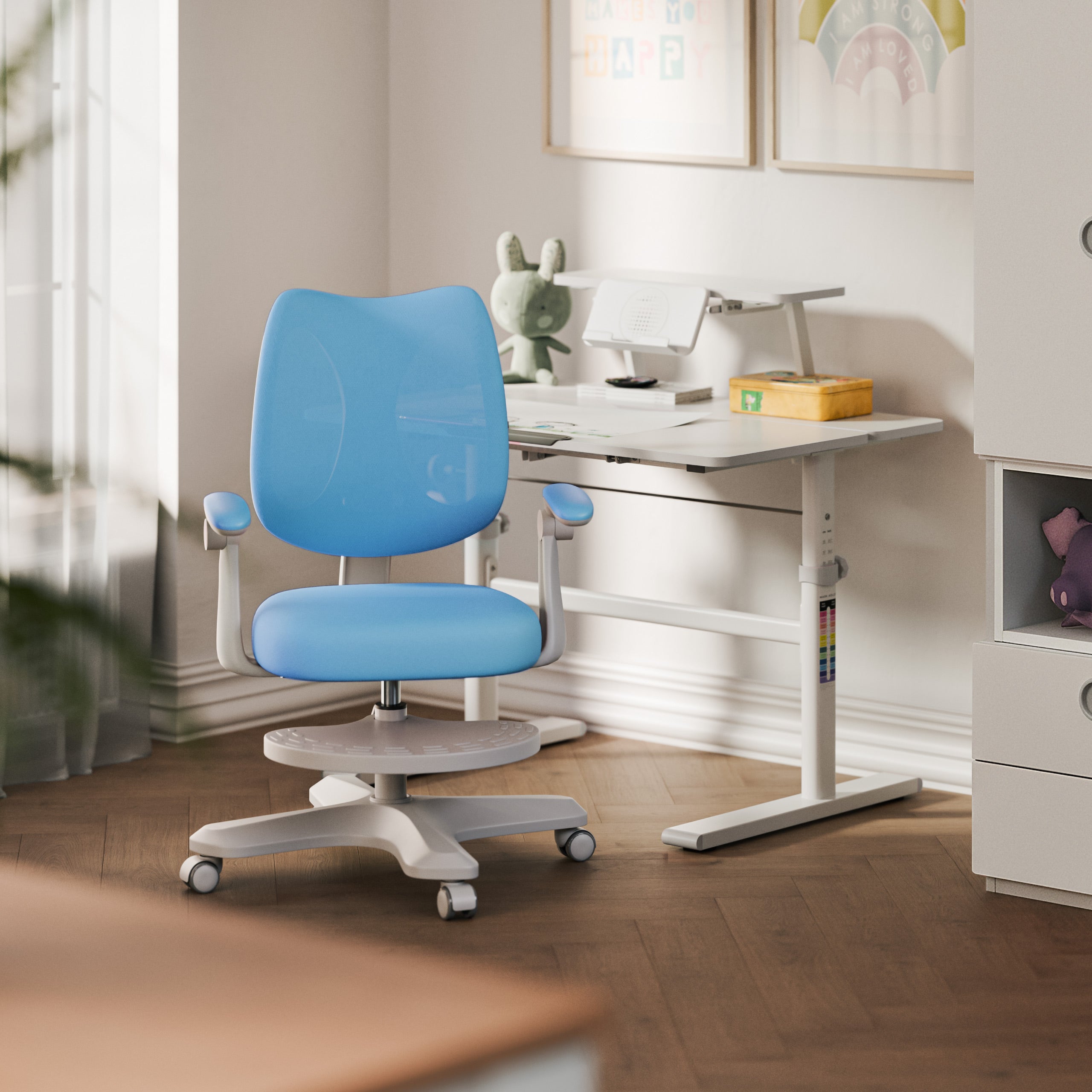 Mark Adler Junior 4.6 Blau ergonomischer Kinderstuhl