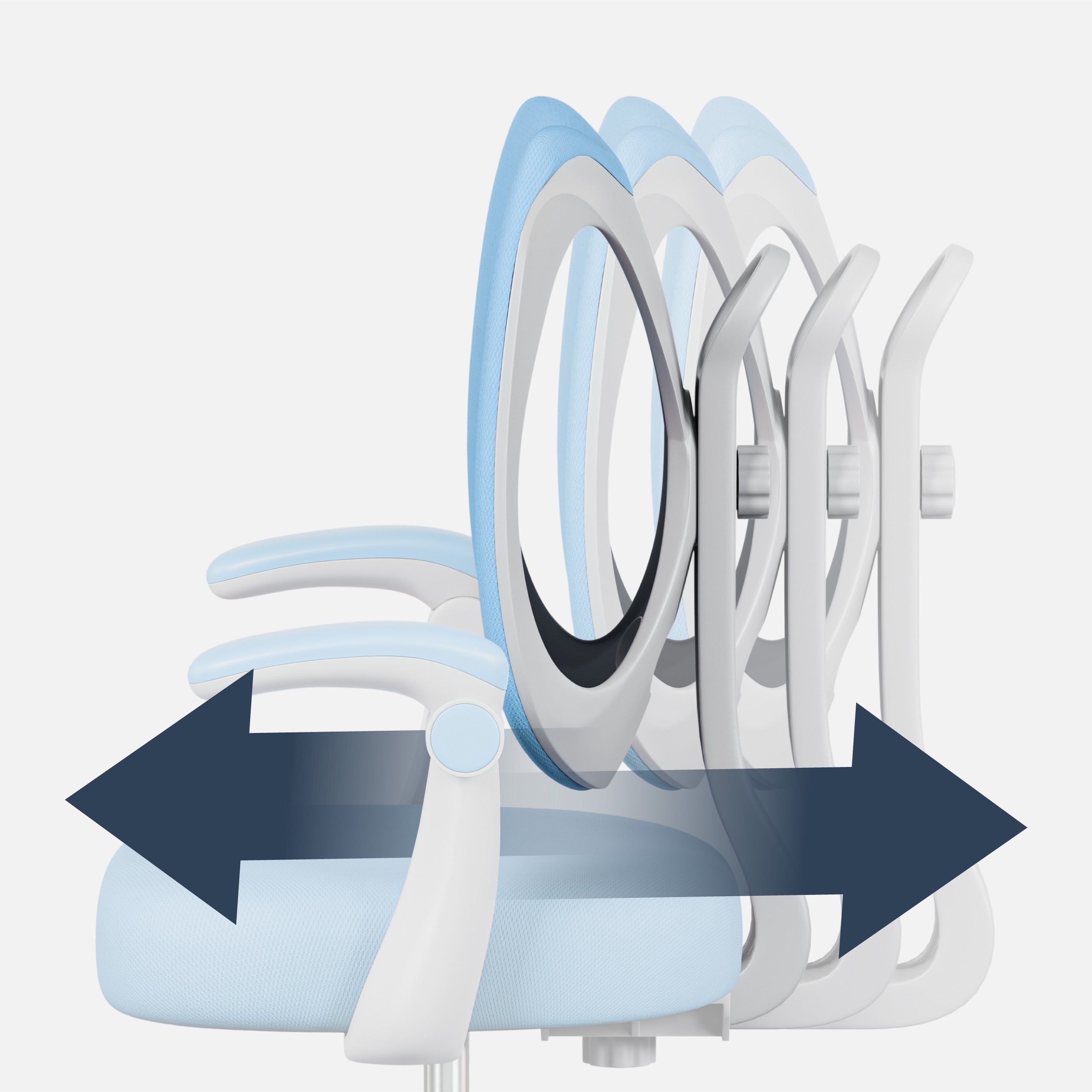 Mark Adler Junior 4.6 Blau ergonomischer Kinderstuhl