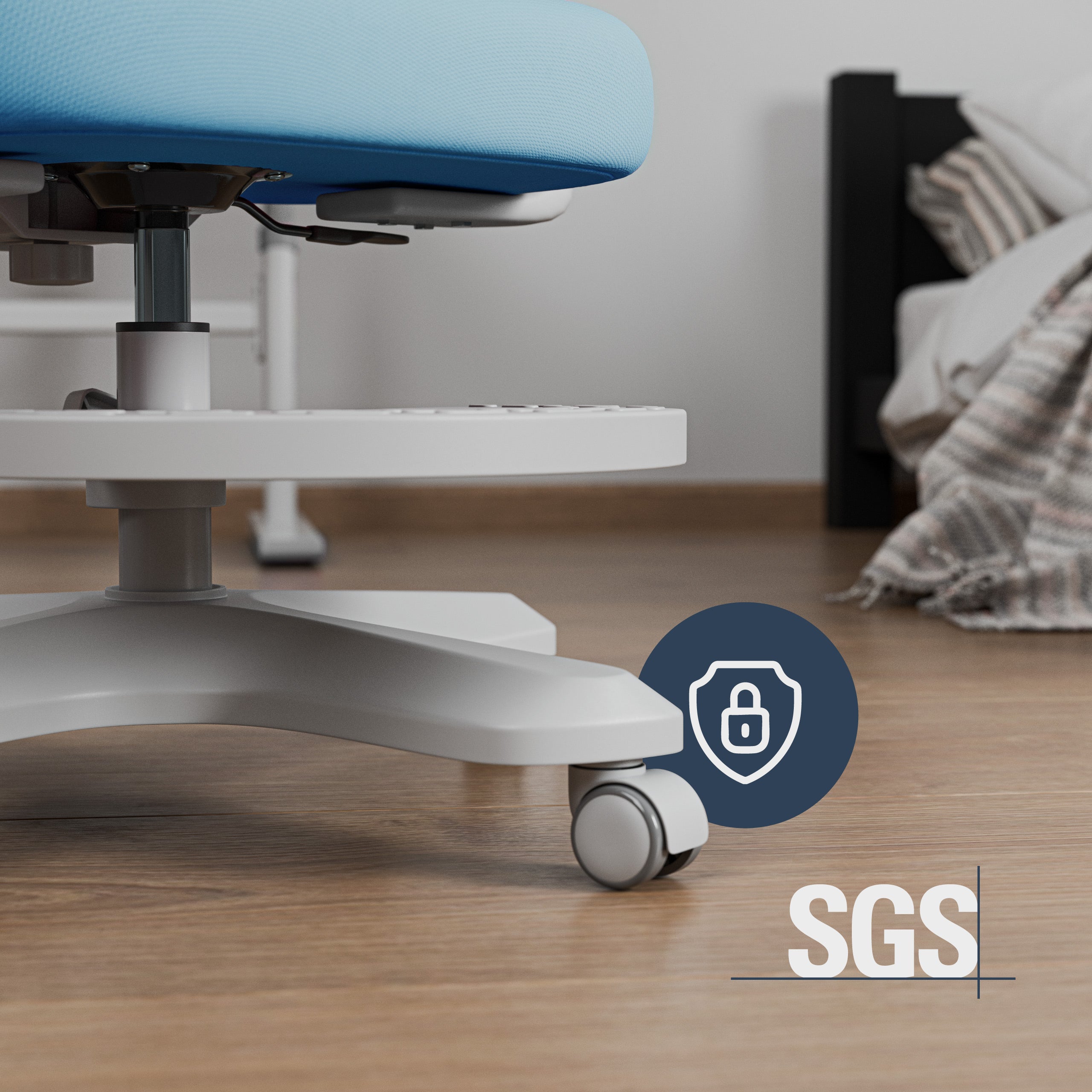 Mark Adler Junior 4.6 Blau ergonomischer Kinderstuhl