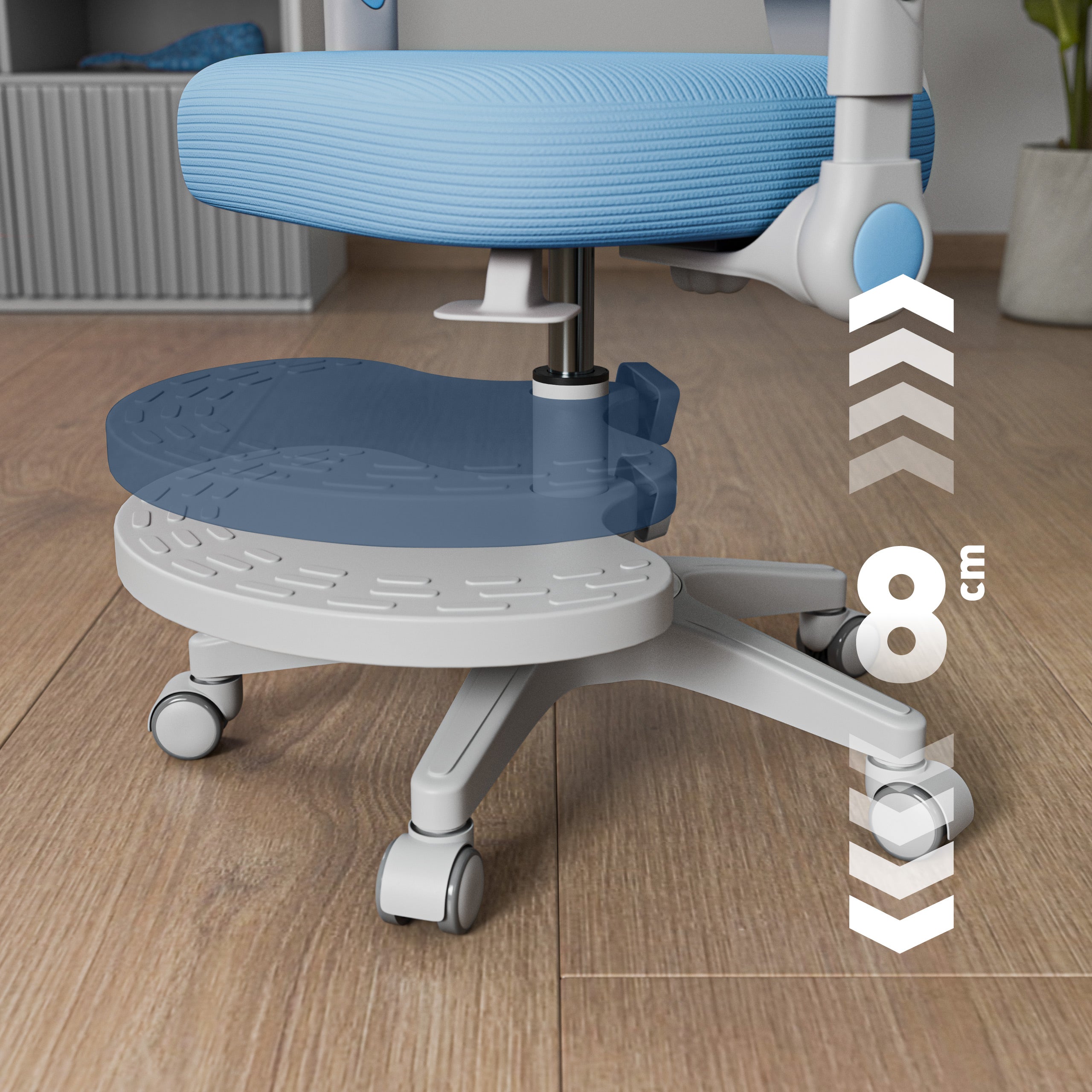 Mark Adler JUNIOR 5.0 Blau Drehstuhl 