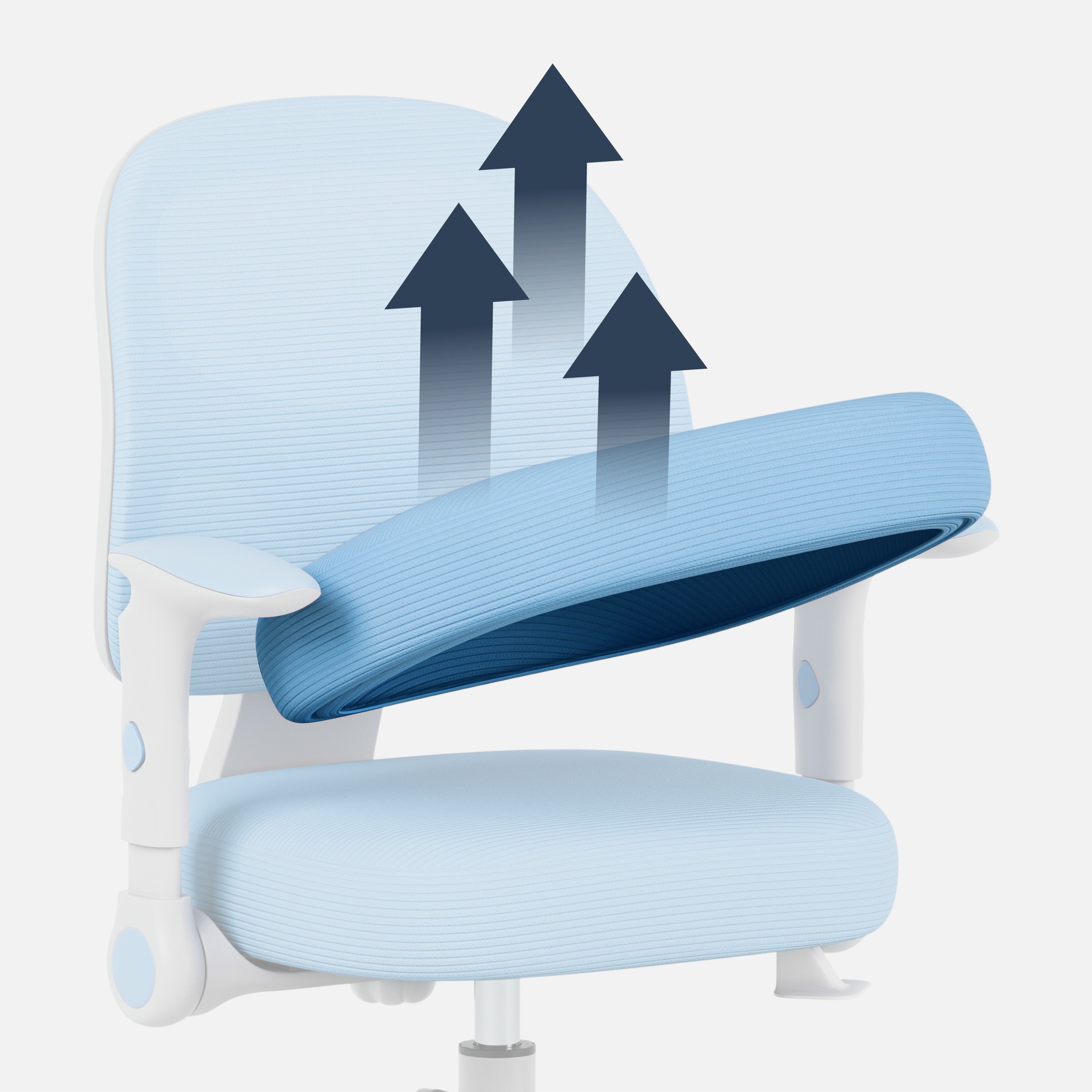 Mark Adler JUNIOR 5.0 Blau Drehstuhl 