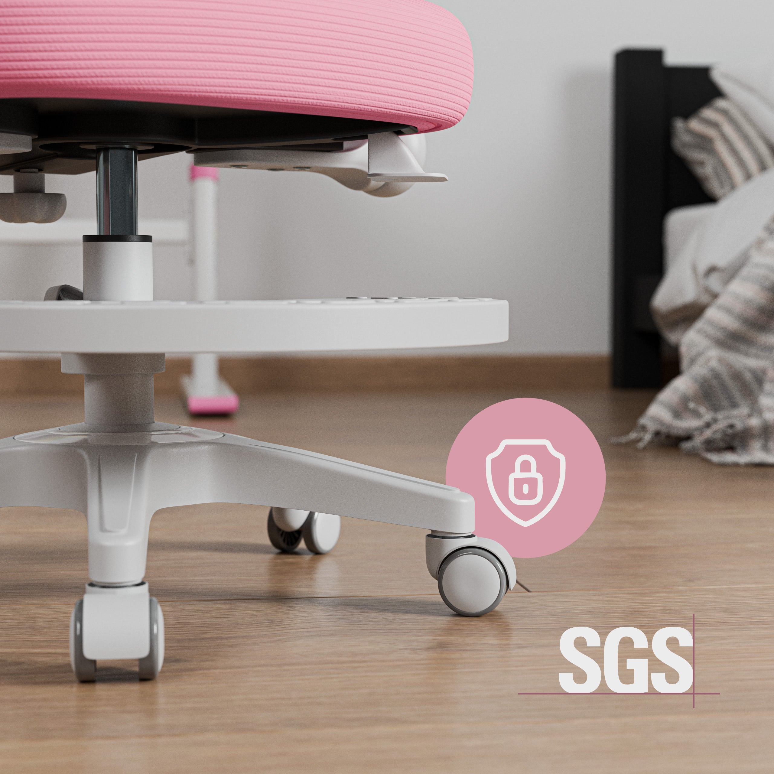 Mark Adler JUNIOR 5.0 Rosa Drehstuhl 