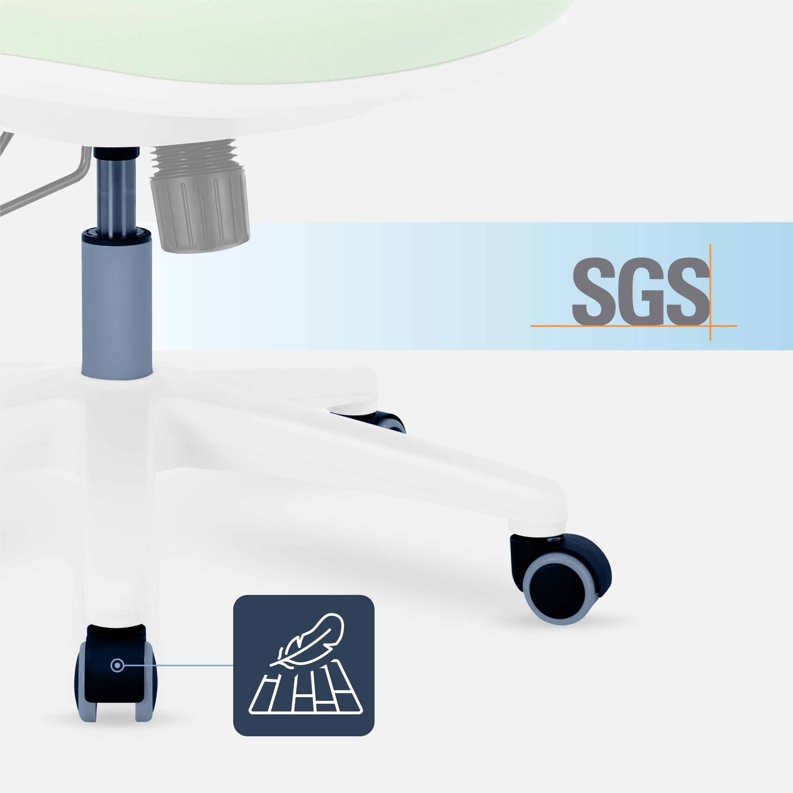 Mark Adler Junior 6.3 Grün ergonomischer Kinderstuhl