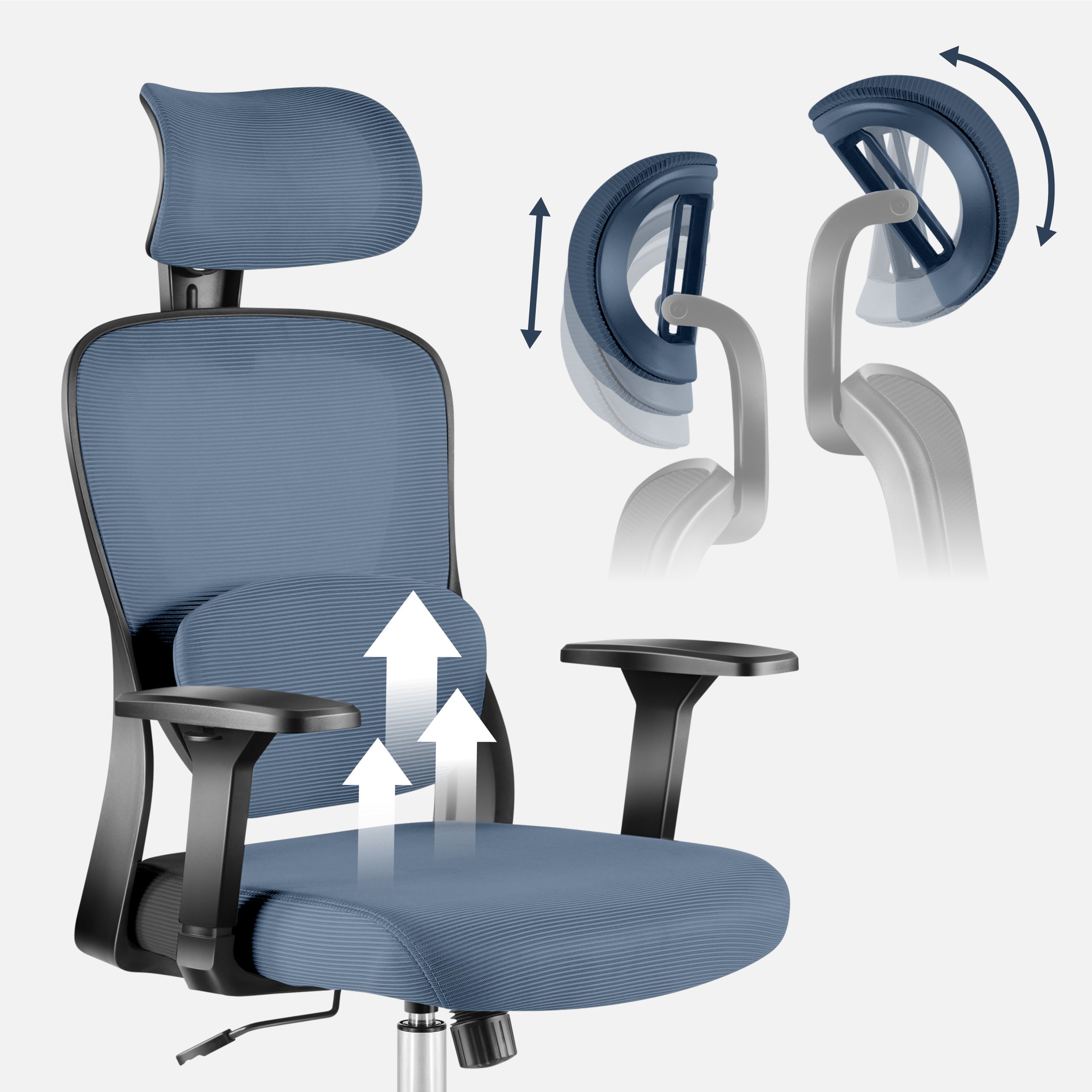 Mark Adler Manager 3.2 Schwarz ergonomischer Stuhl