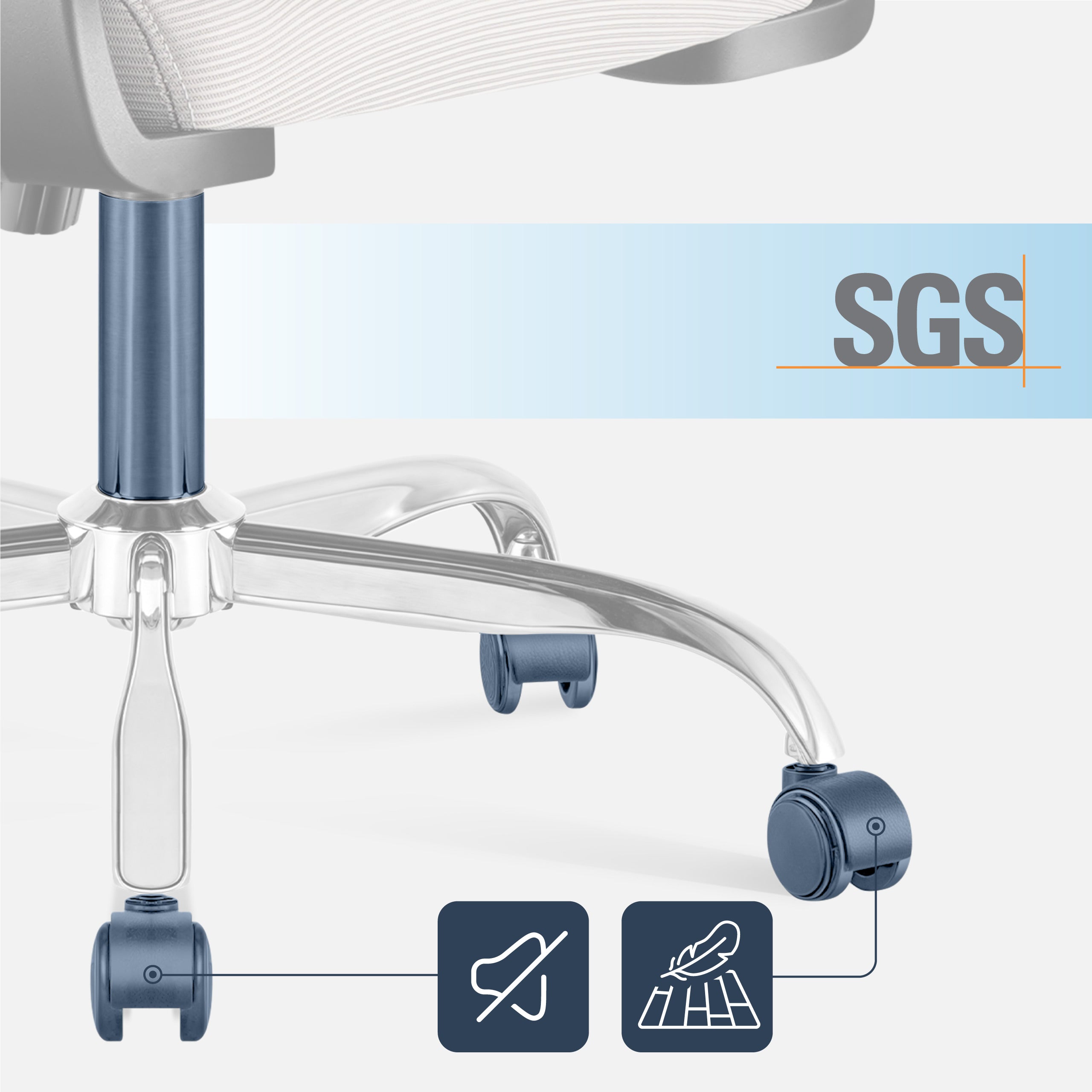 Polyurethan-Gummi-Räder mit einem Durchmesser von 5 cm