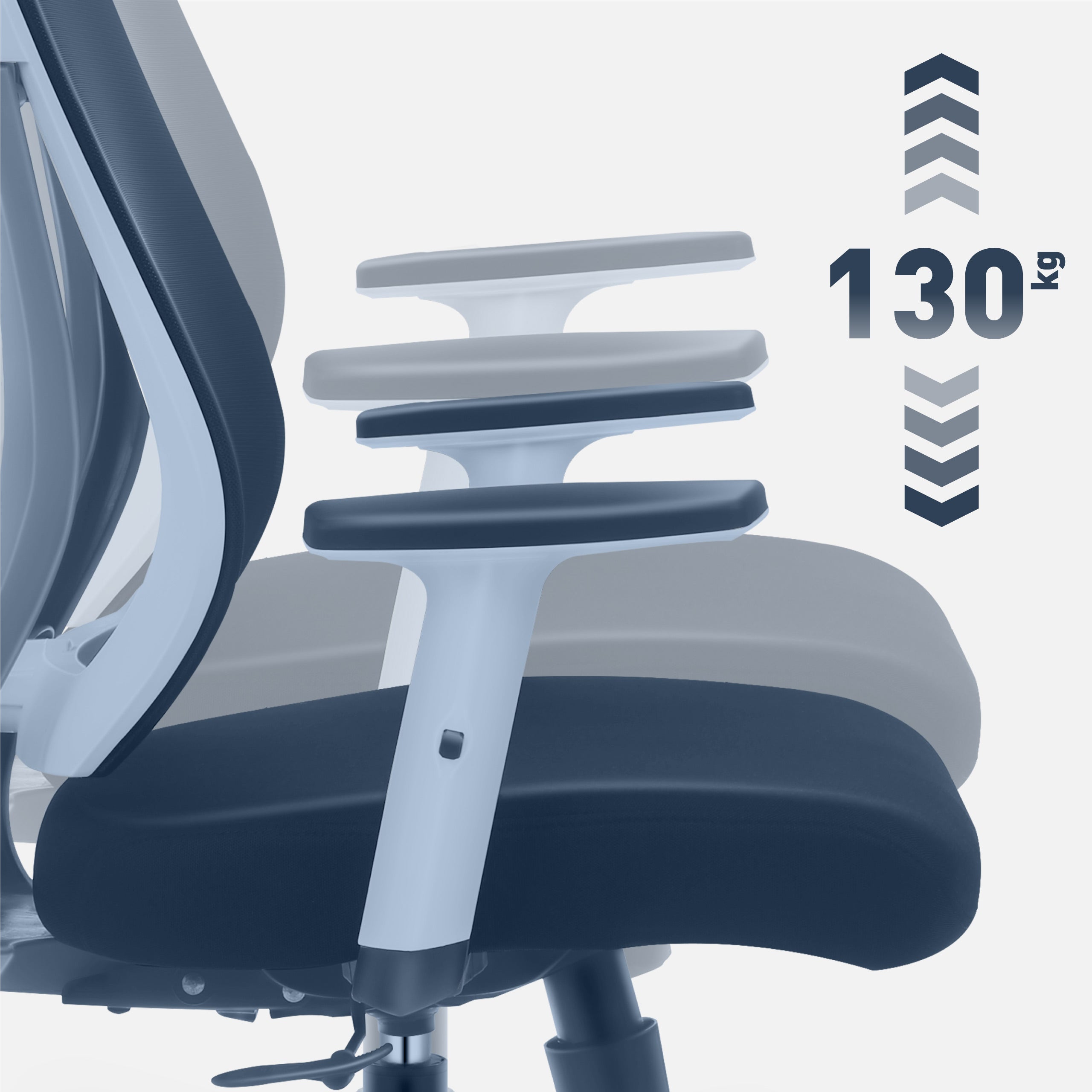 Verstellbare Armlehnen