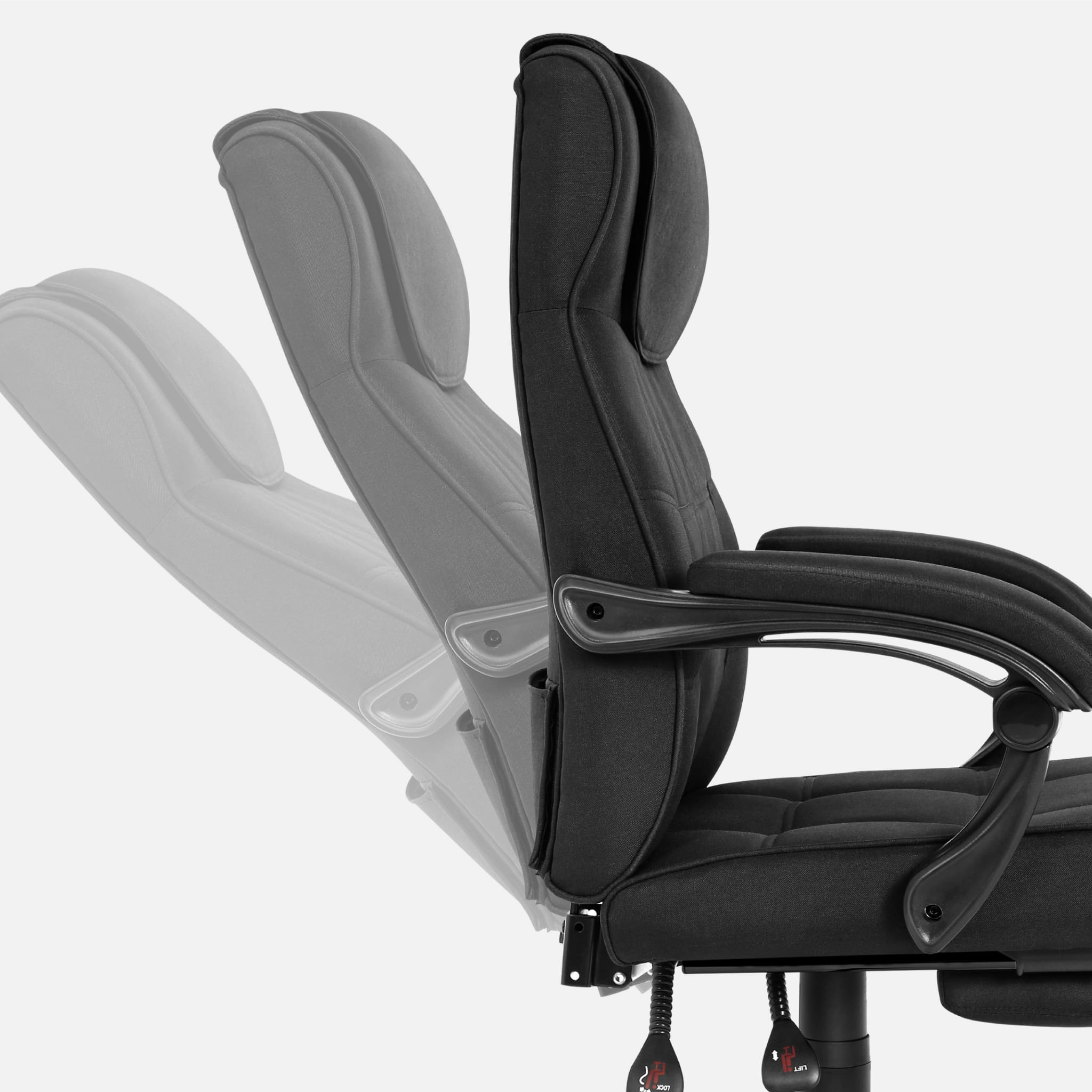 Mark Adler Boss 5.3 Schwarzer Massage-Bürostuhl 