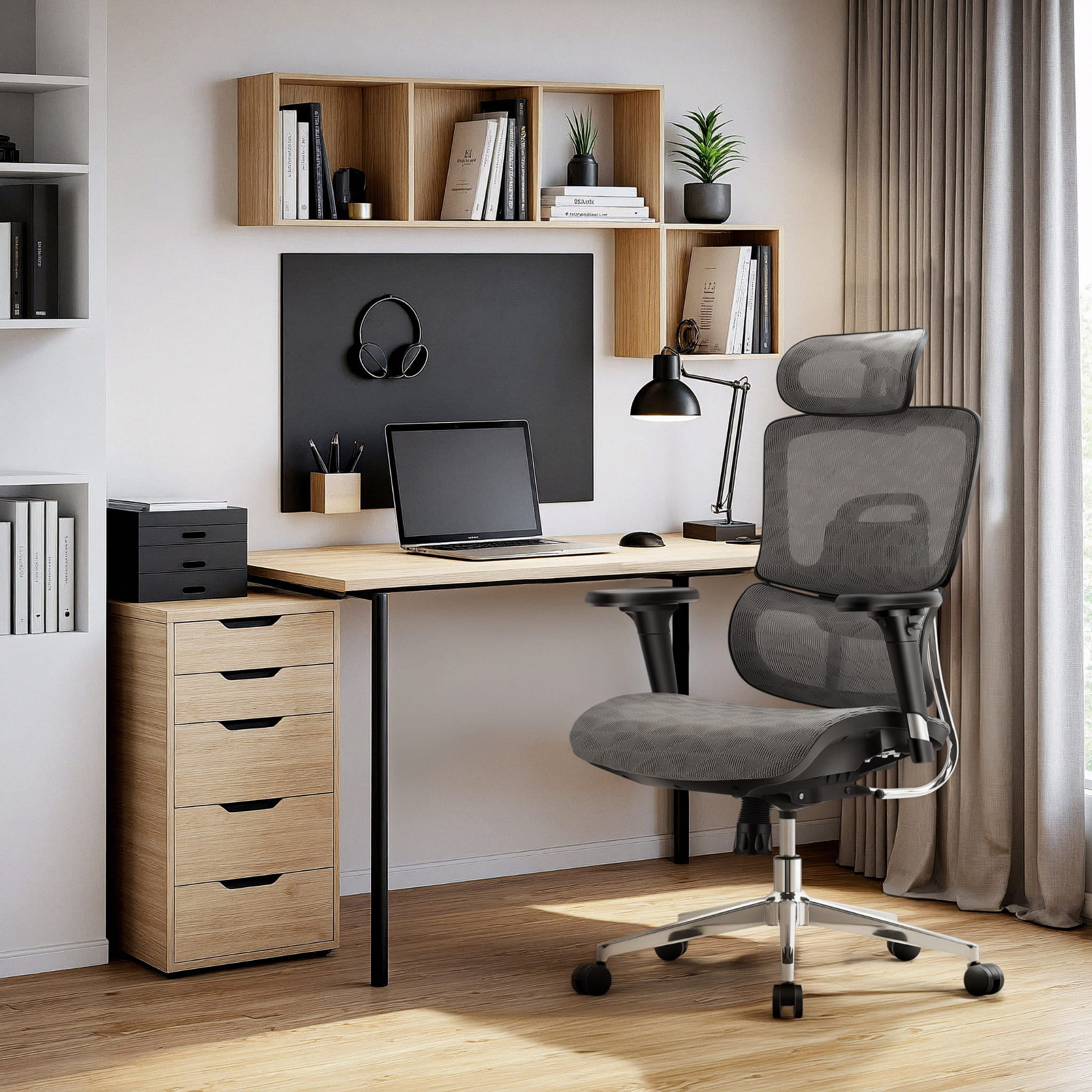 Mark Adler Expert 7.9 Grau Ergonomischer Bürostuhl