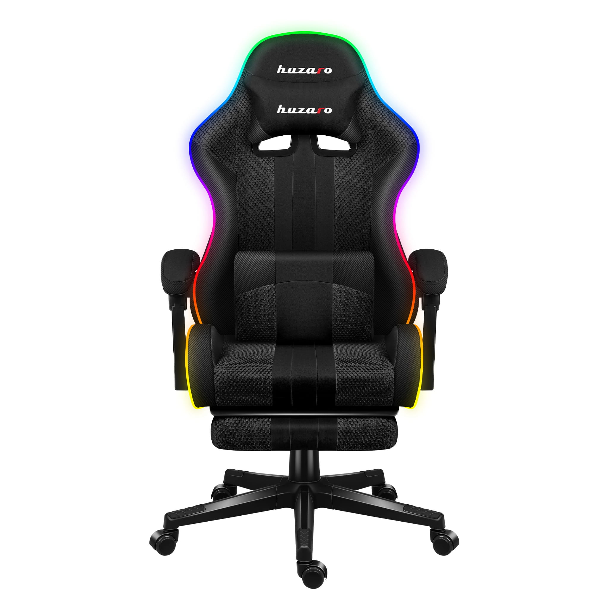 HUZARO Force 4.7 RGB LED Mesh Gaming-Stuhl