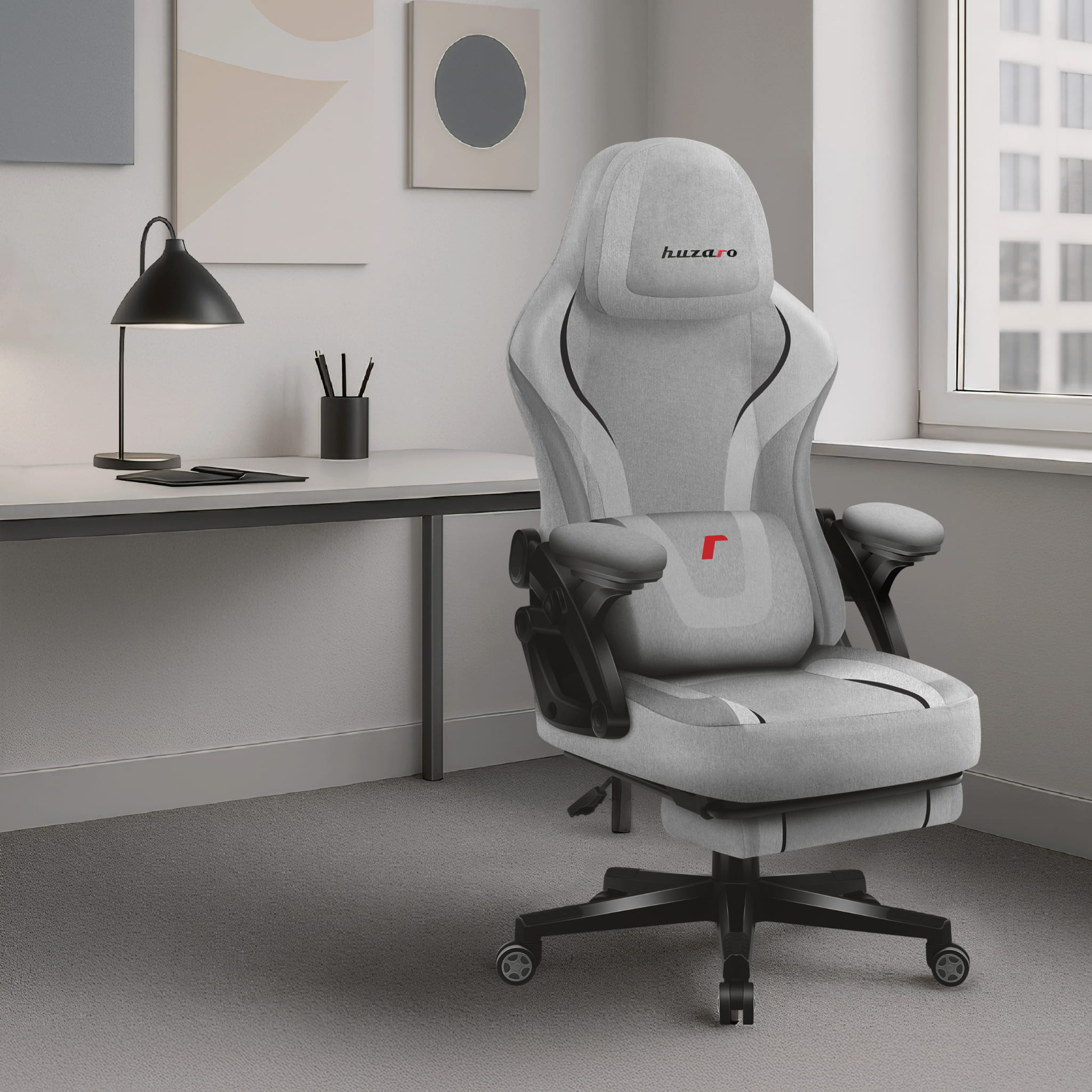 Huzaro Force 4.6 Grau Gaming-Stuhl