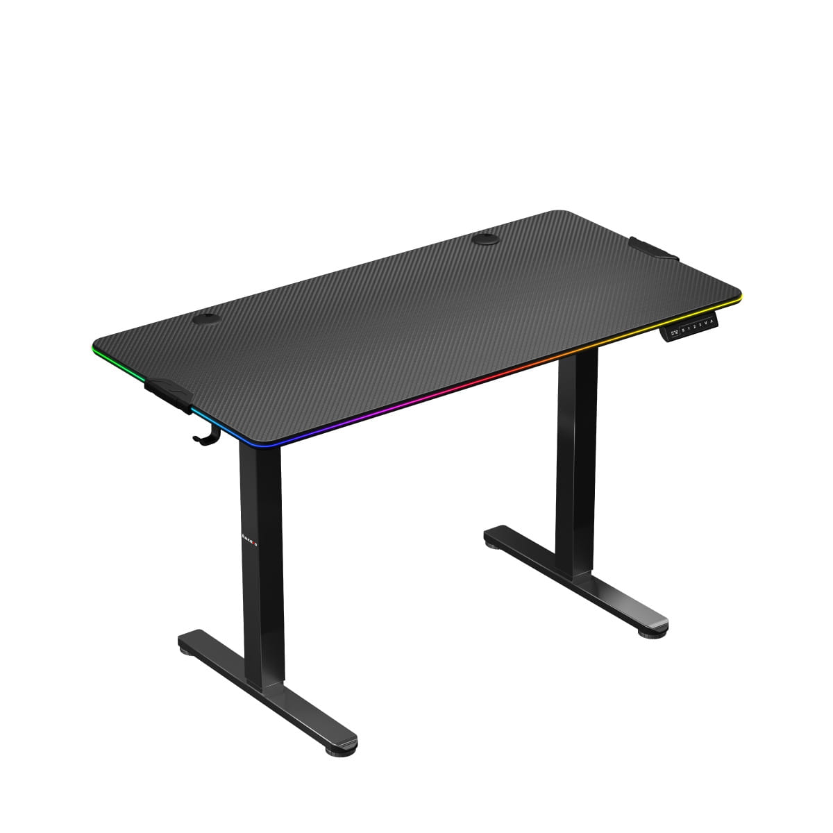 Huzaro Hero 8.2 RGB LED Elektroschreibtisch Schwarz