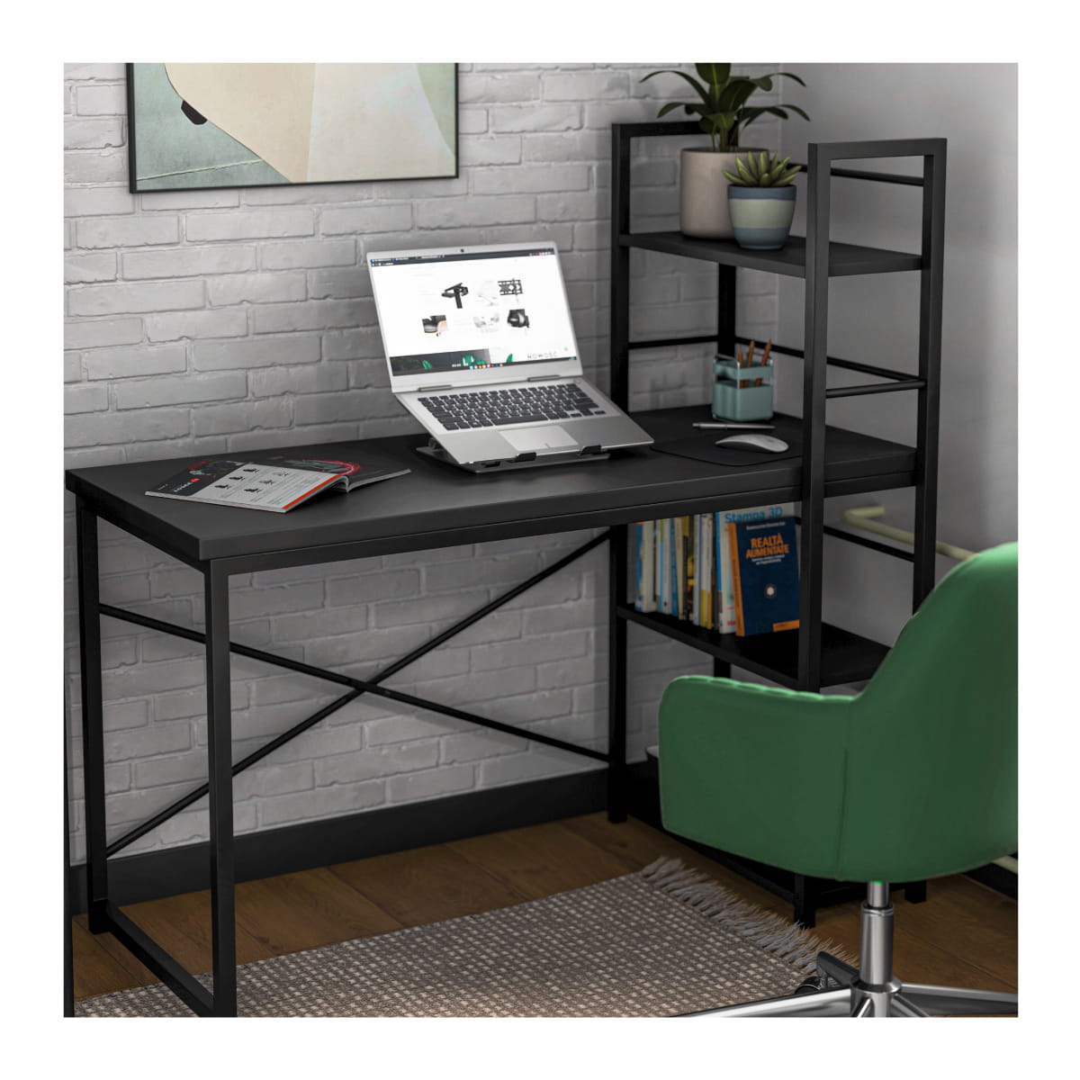 Mark Adler Leader 4.0 Schwarz Schreibtisch