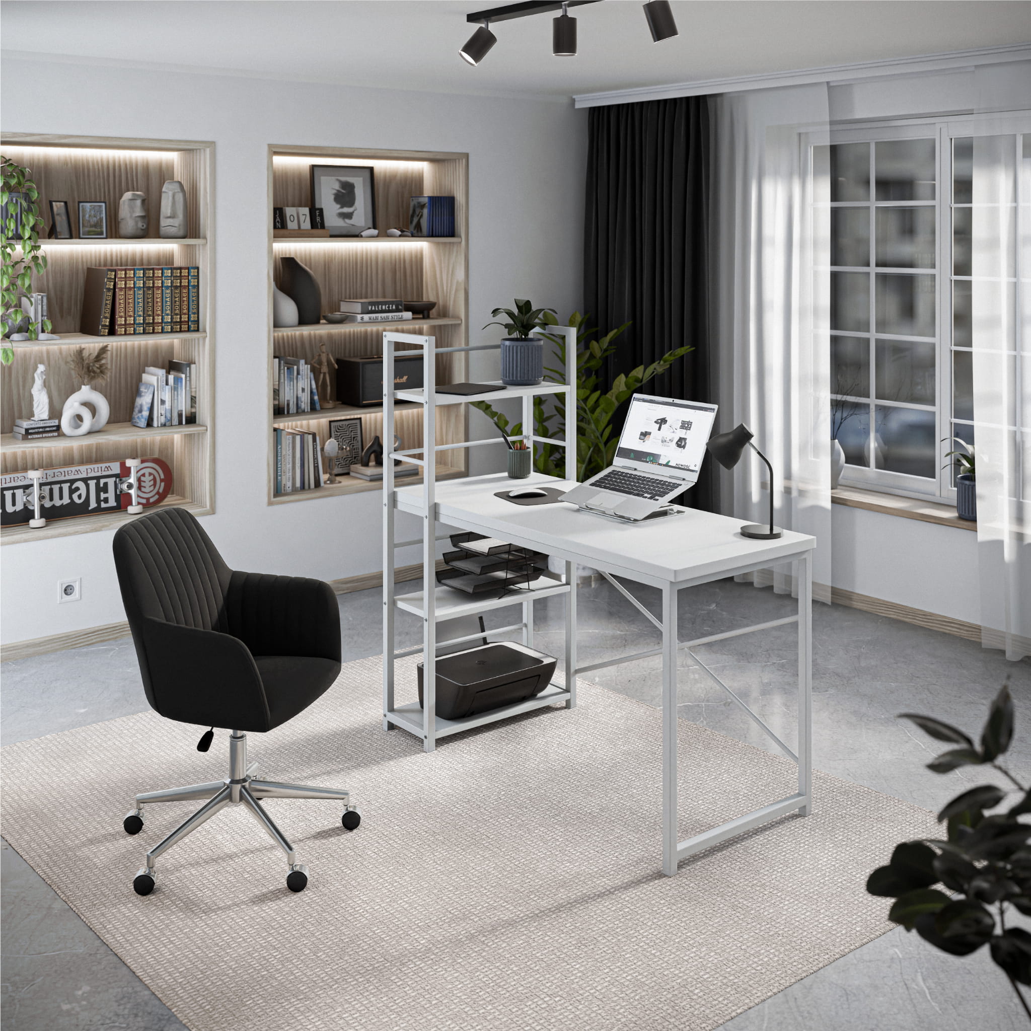 Mark Adler Leader 4.0 Weiß Schreibtisch