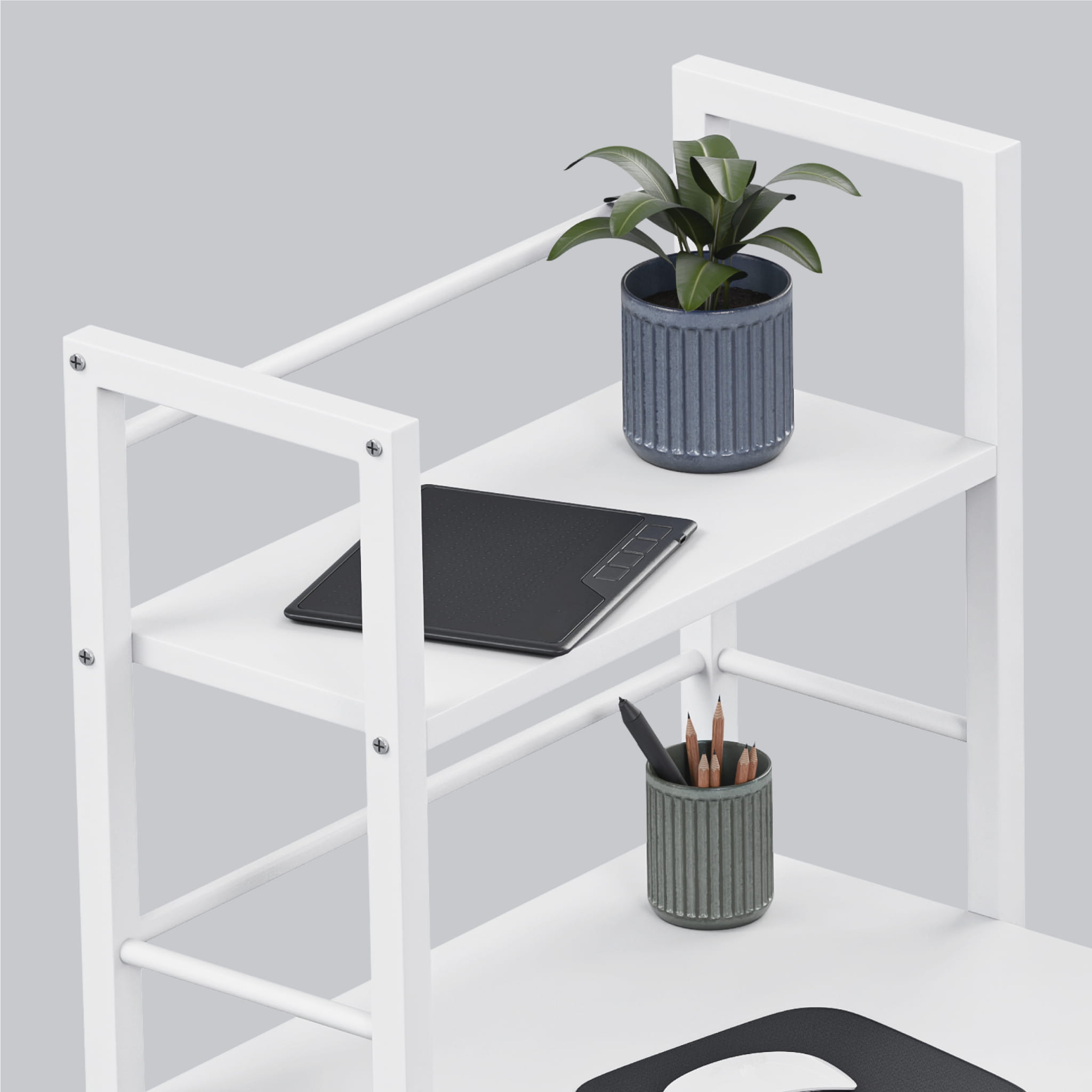 Mark Adler Leader 4.0 Weiß Schreibtisch