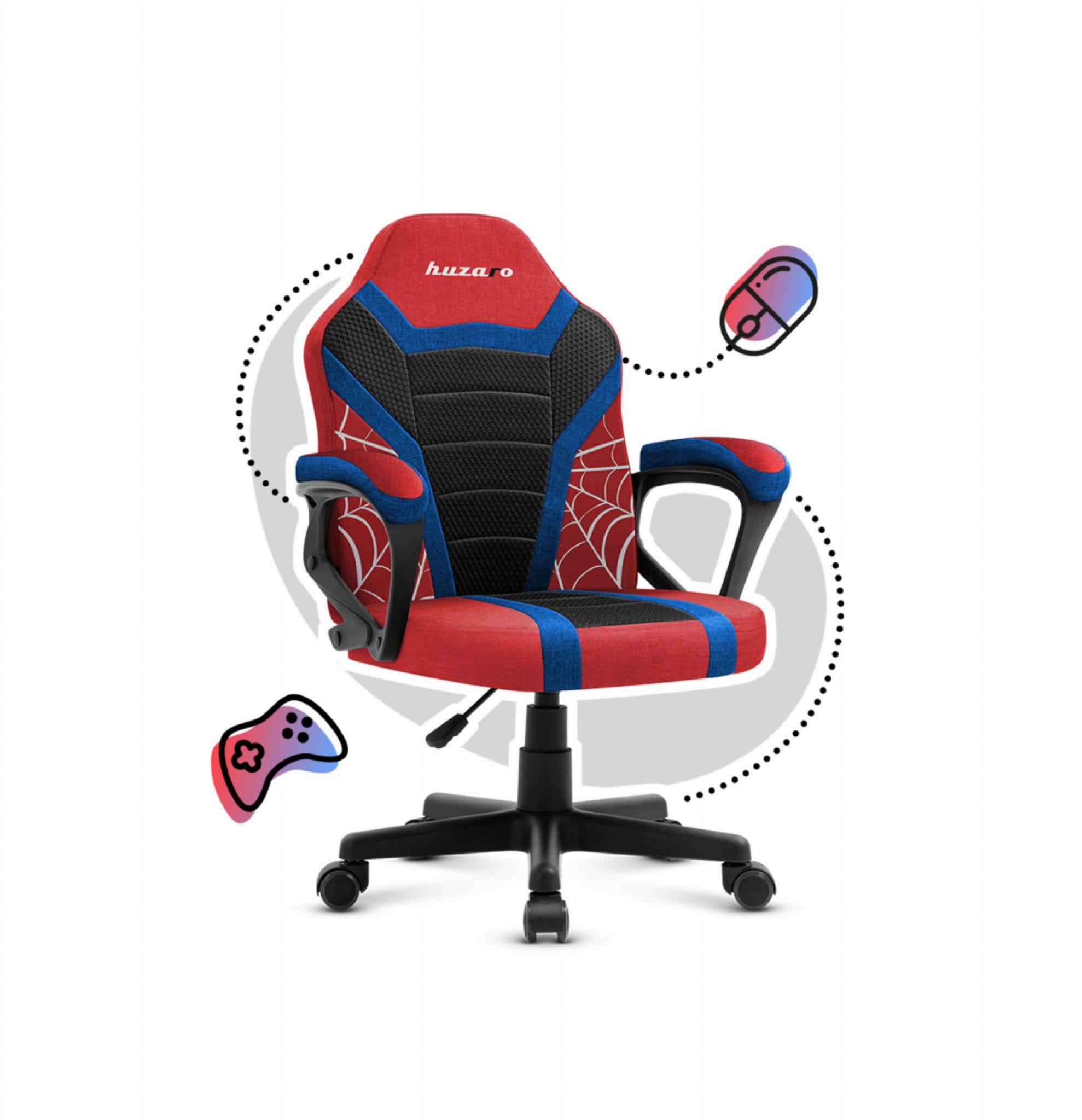 Huzaro Ranger 1.0 Spider Mesh Gaming-Stuhl für Kinder