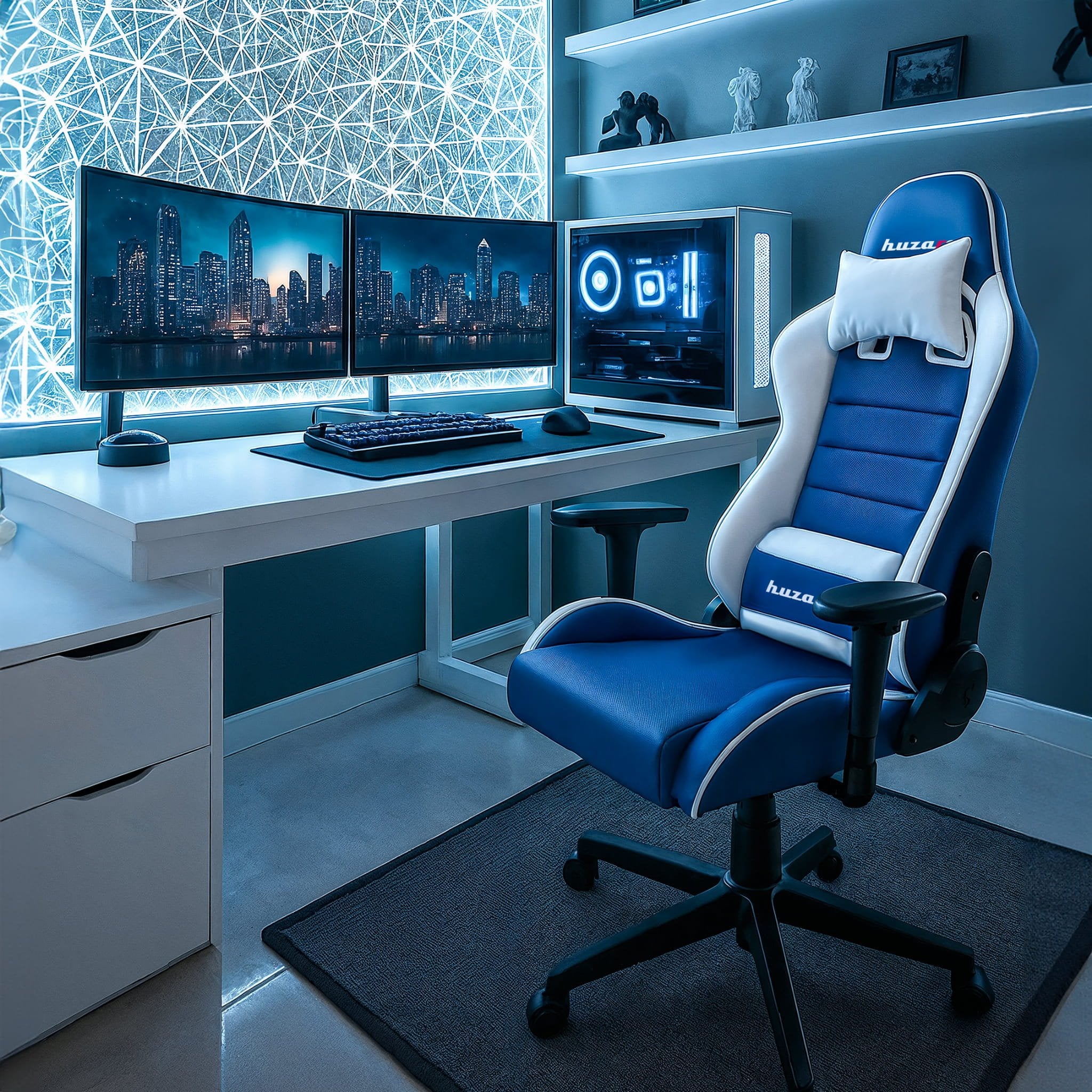 HUZARO RANGER 6.0 Blau Gaming-Stuhl für Kinder