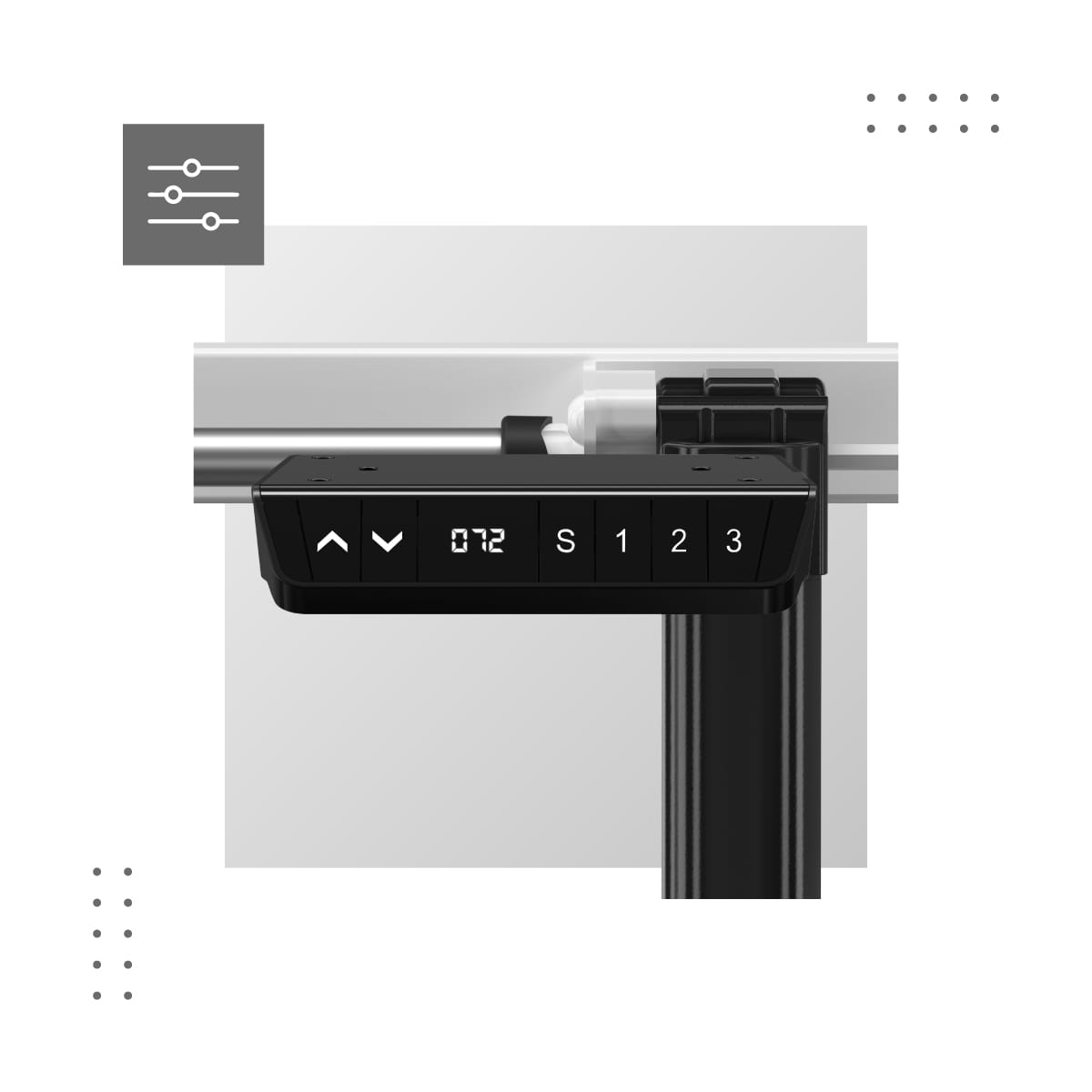 MARK ADLER Xeno 4.1 Elektrischer Schreibtischrahmen Weiß